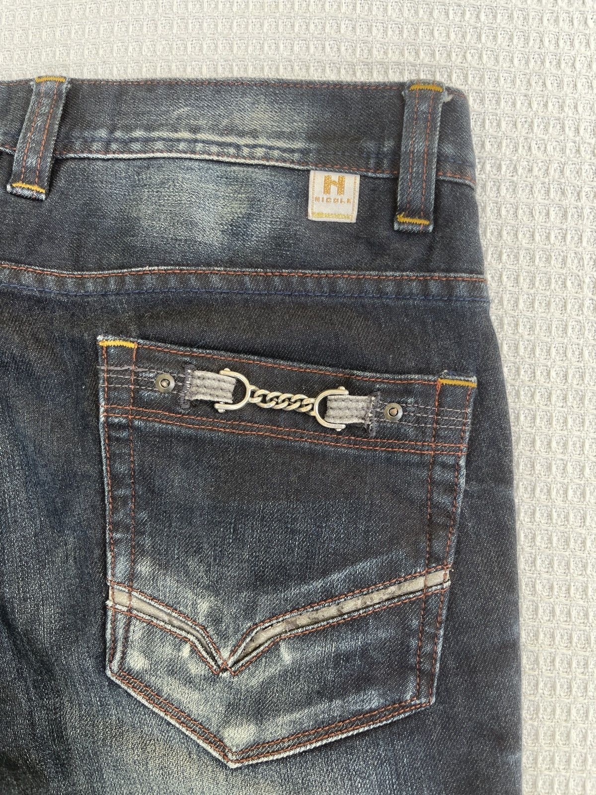 Nicole Club Rare🔥Hideaway Nicole Club Jeans inspired by Number Nine,Ppfm Size US 31 - 6 Thumbnail
