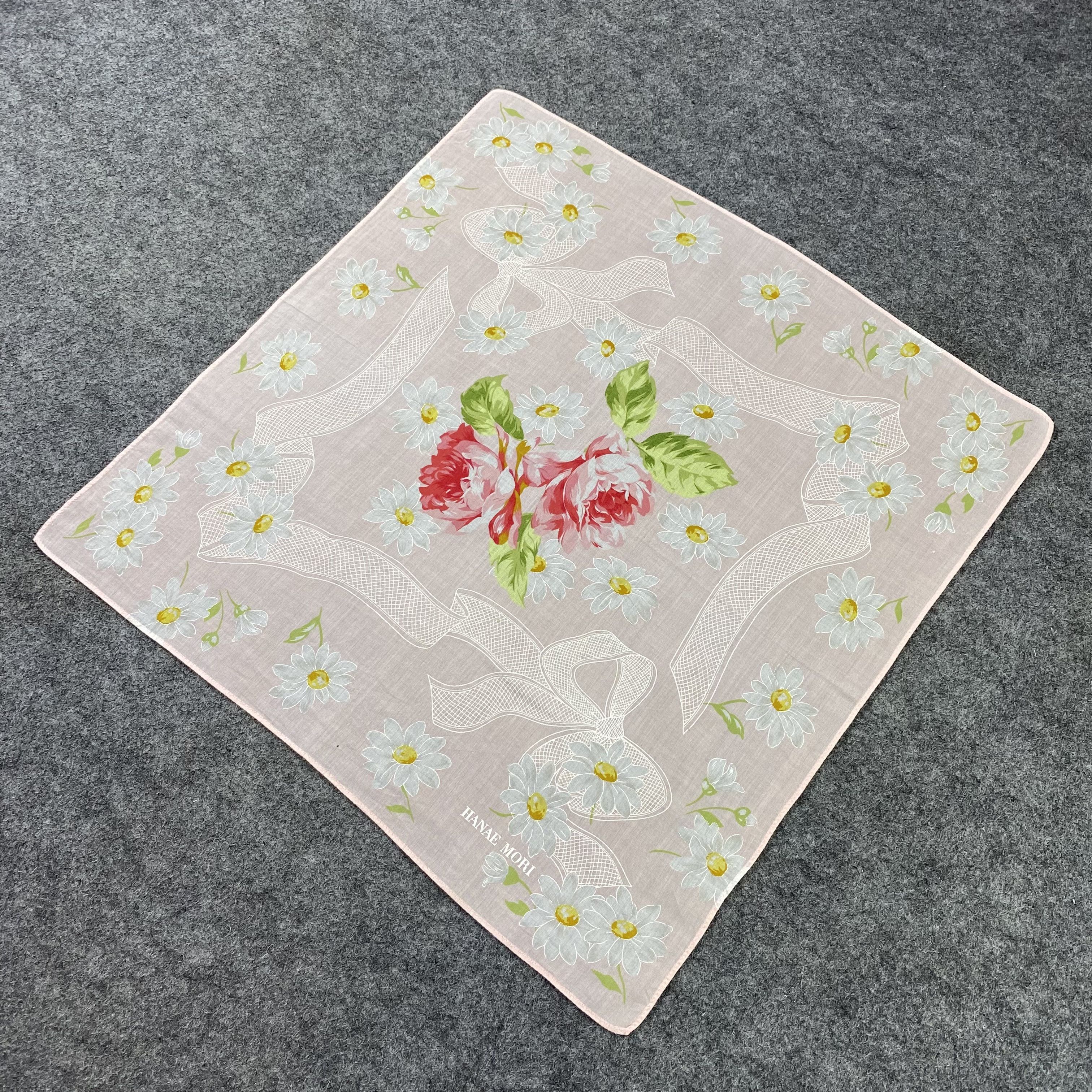 Hanae Mori Hanae Mori Handkerchief / Bandana / Neckerchief-B1119 Size ONE SIZE - 4 Thumbnail