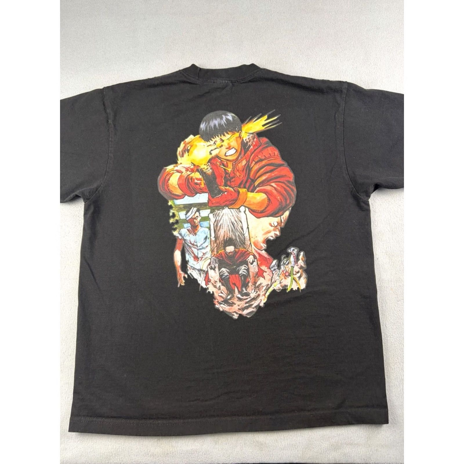 Vintage VINTAGE Akira Japanese Anime Shirt Men’s XL Black Graphic Print Crew Neck Short Sleeve Cotton Shaka Wear T-Shirt Size US XL / EU 56 / 4 - 4 Thumbnail