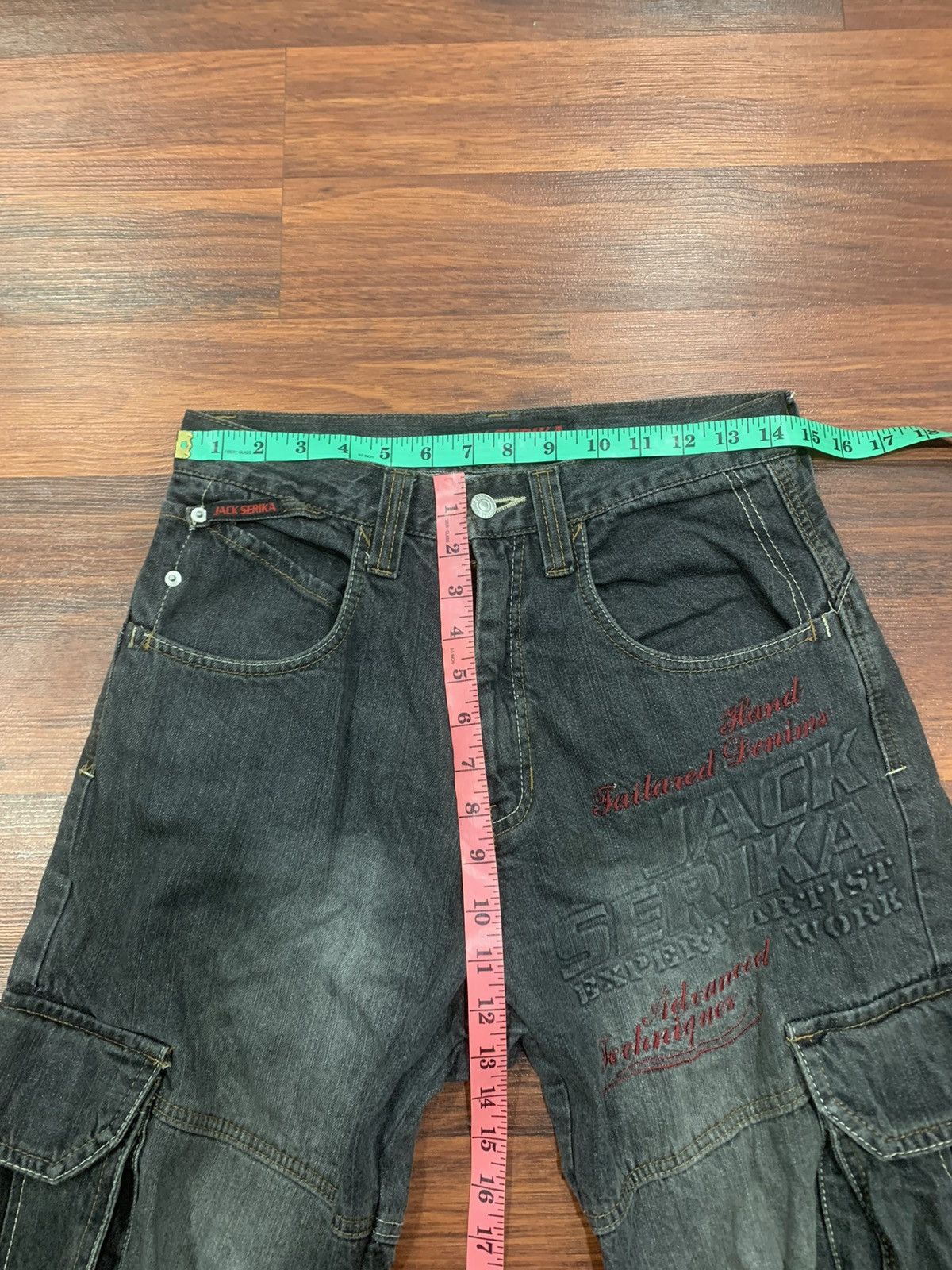 If Six Was Nine × Japanese Brand Jack Serika Baggy Jeans Size US 29 - 5 Thumbnail