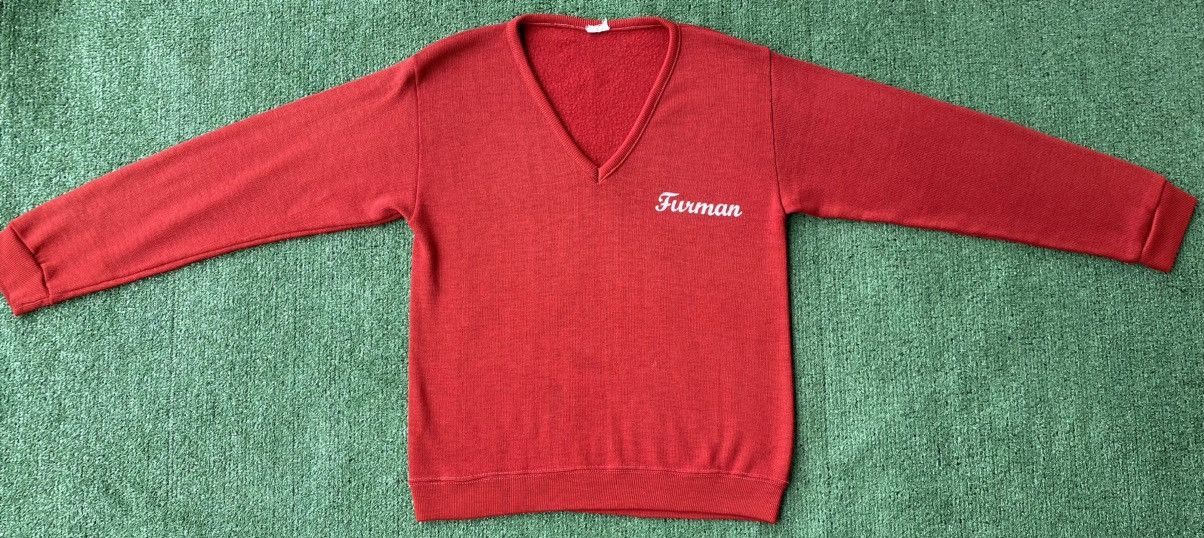 Vintage Vintage 80’s Furman University V Neck Sweater Men’s Small Size US S / EU 44-46 / 1 - 2 Thumbnail