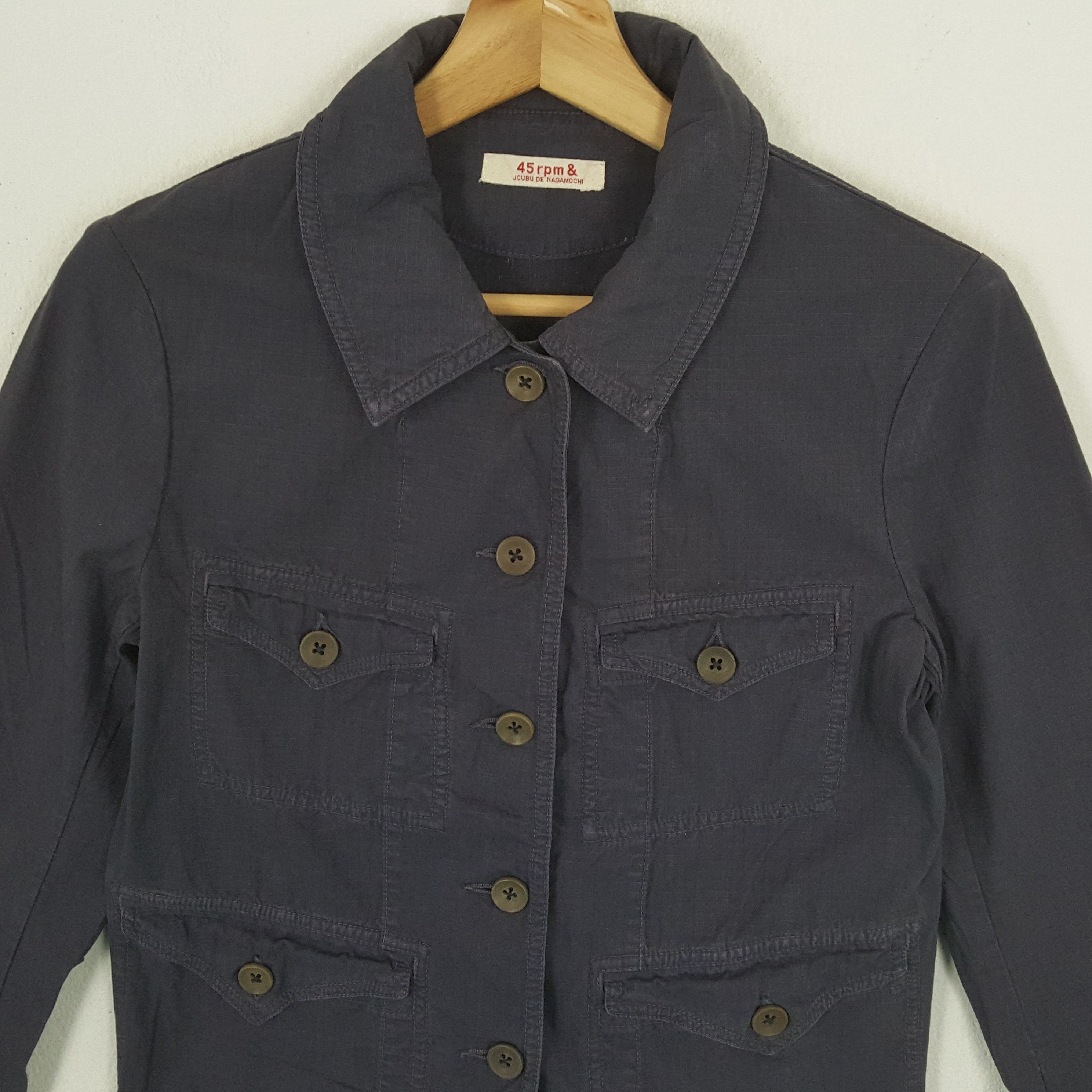 45rpm × Vintage Vintage 45RPM SKULL Japanese Brand Custom Style Jacket Size XS / US 0-2 / IT 36-38 - 4 Thumbnail