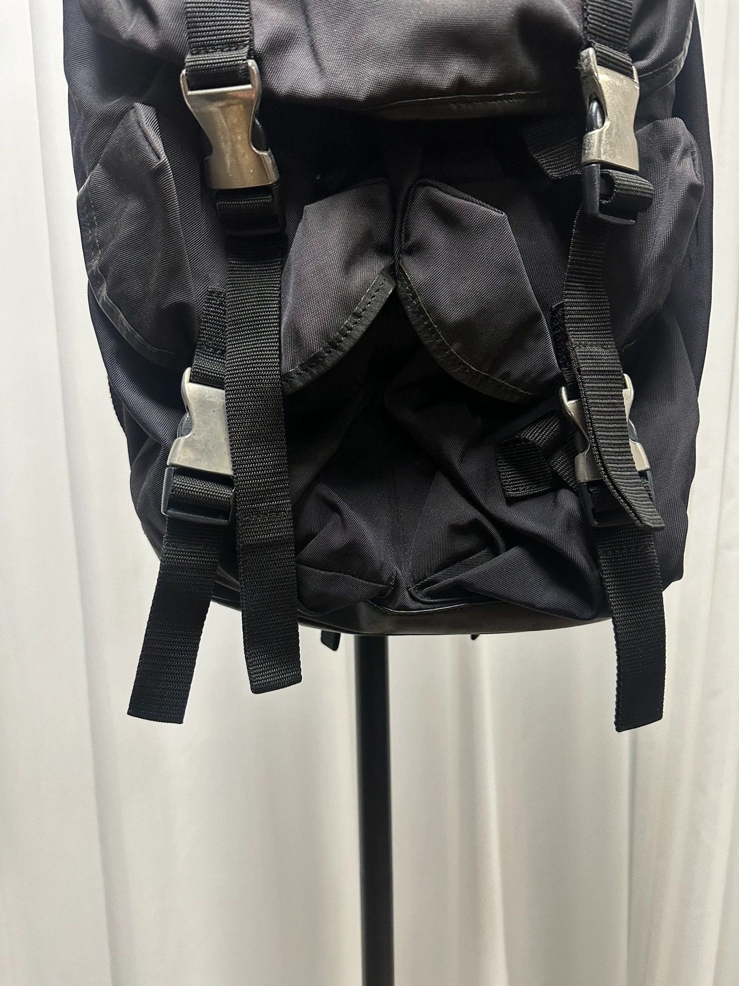 Yohji Yamamoto Yohji Yamamoto Y's Parachute Bag 55x35 (drawstring flaw) Size ONE SIZE - 3 Thumbnail