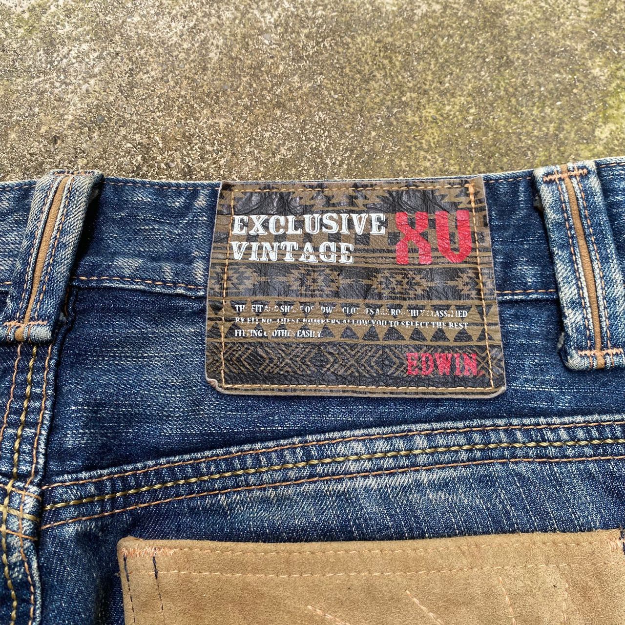 Edwin Vintage Edwin Exclusive Vintage Distressed Denim Size US 31 - 16 Thumbnail