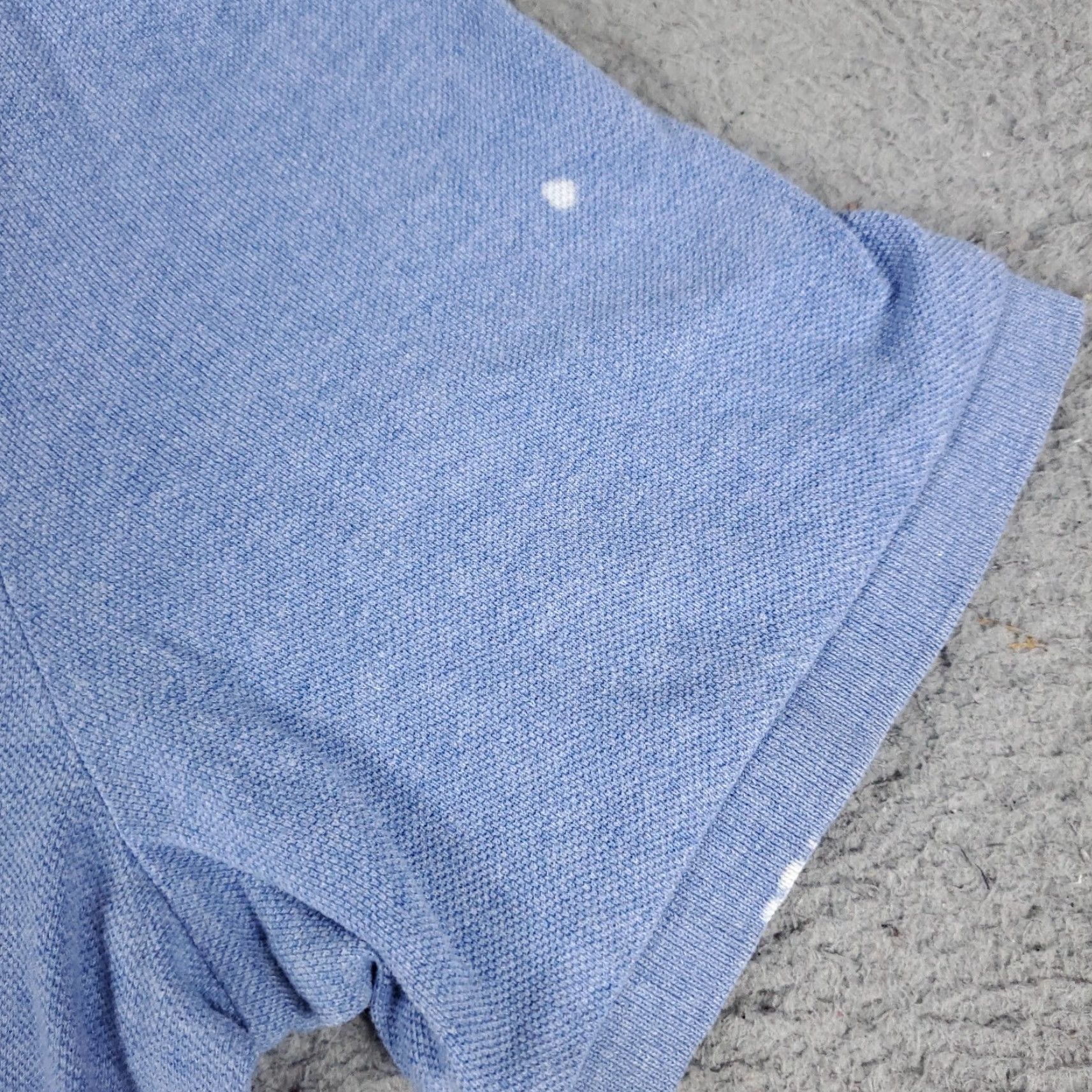 Ralph Lauren VINTAGE Ralph Lauren Polo Shirt Mens Large Blue Cotton Casual Short Sleeve, Preppy, Classic, All Seasons, Golf, Travel, Mens Size US L / EU 52-54 / 3 - 5 Thumbnail