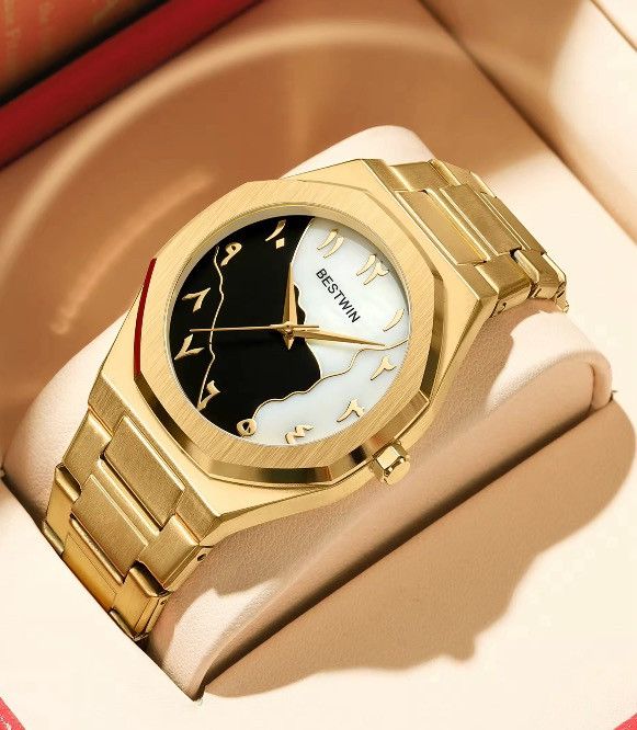 Other Arabic Number Luxury Watch - Unique Design, Trendy, Size ONE SIZE - 2 Thumbnail