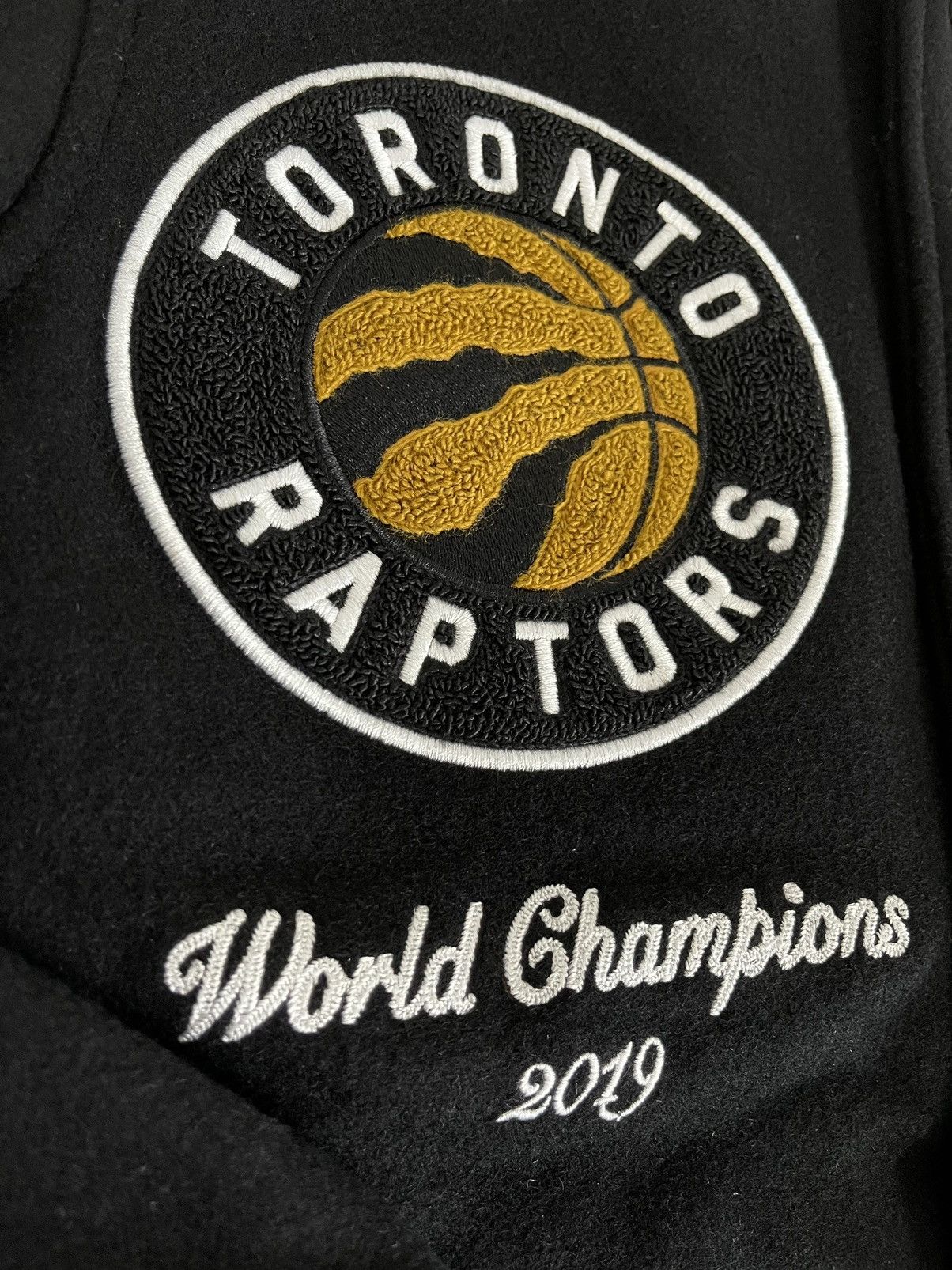 OVO x NBA x Raptors Varsity Jacket World Champions October's Very Own Drake  sz L