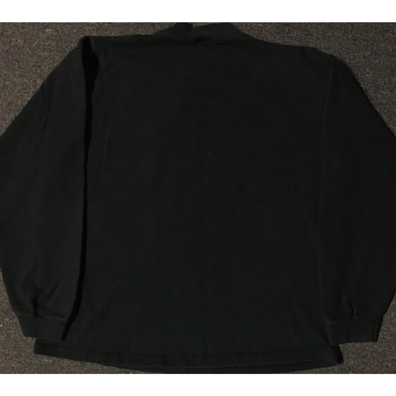Vintage VINTAGE Redken 5th Ave NYC Mock Neck Shirt M USA Long Sleeve Black Grunge 90s Hair Promo Sports Tee Mens Size US M / EU 48-50 / 2 - 5 Thumbnail