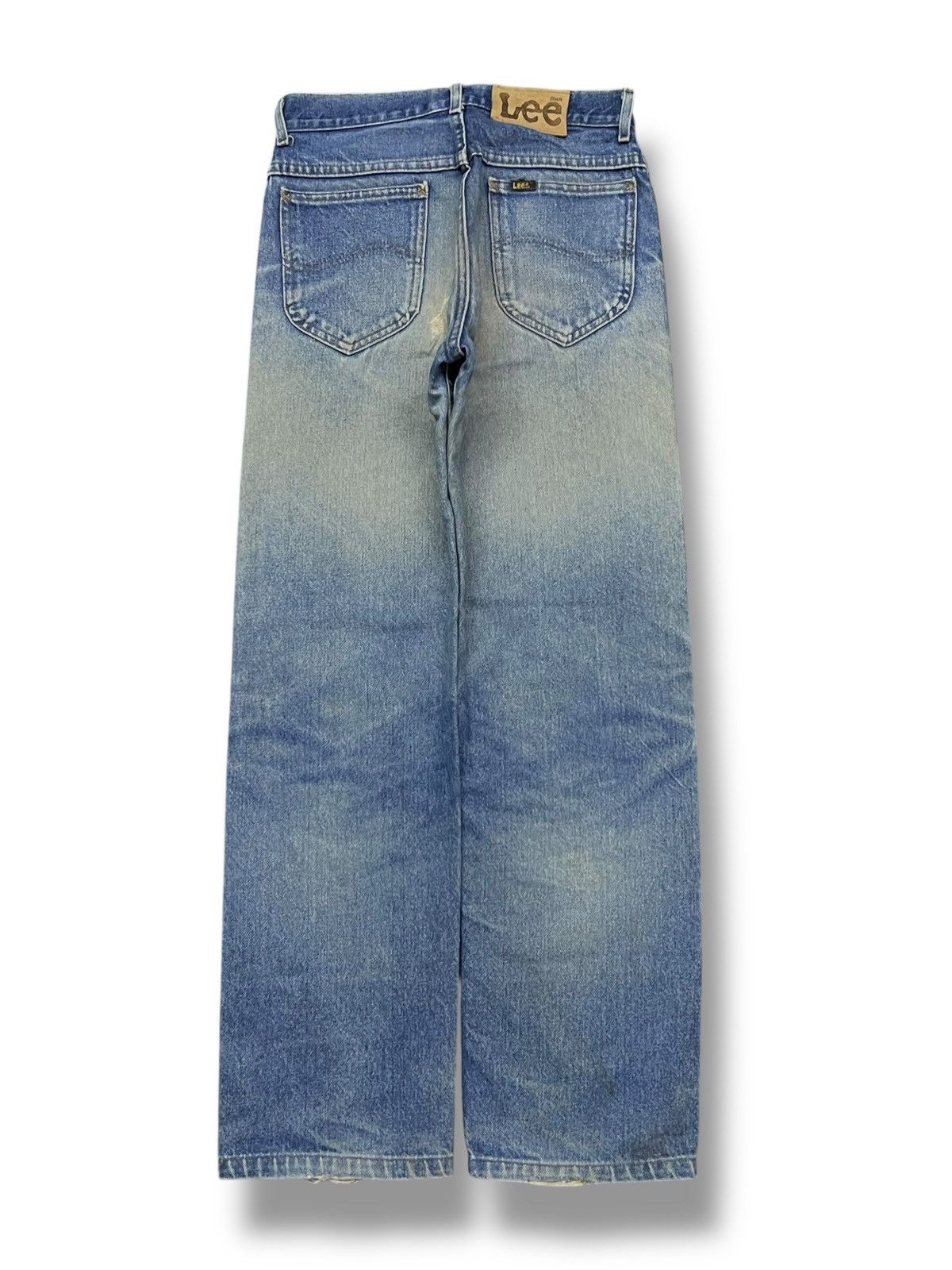 Lee Vintage 80s Lee Riders USA - Faded Wash, Distressed Denim Size US 28 / EU 44 - 3 Thumbnail