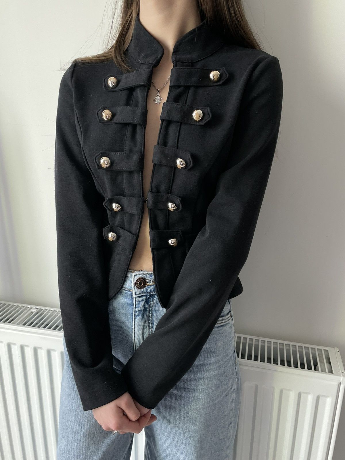 Other Avant Garde 00’s Napoleon Hussar Black Blazer RARE Size S / US 4 / IT 40 - 1 Thumbnail