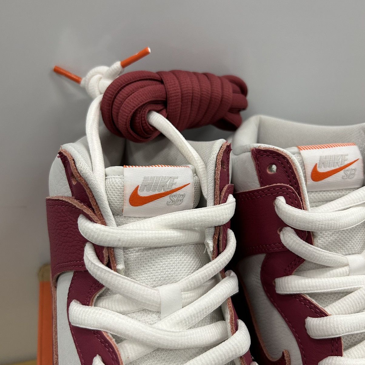 Nike SB Dunk High Pro ISO Orange Label Sweet Beet Sz 13