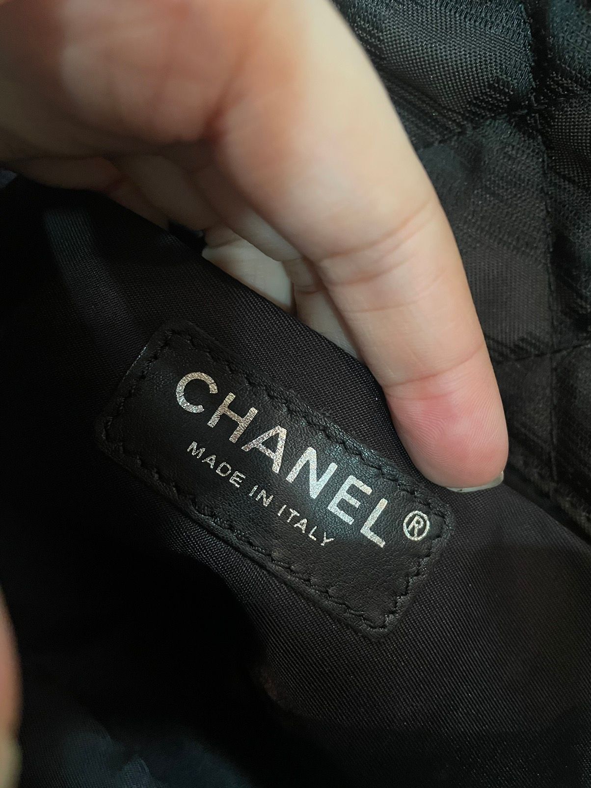 Vintage Chanel travel line nylon mini flap bag vintage Size ONE SIZE - 7 Thumbnail