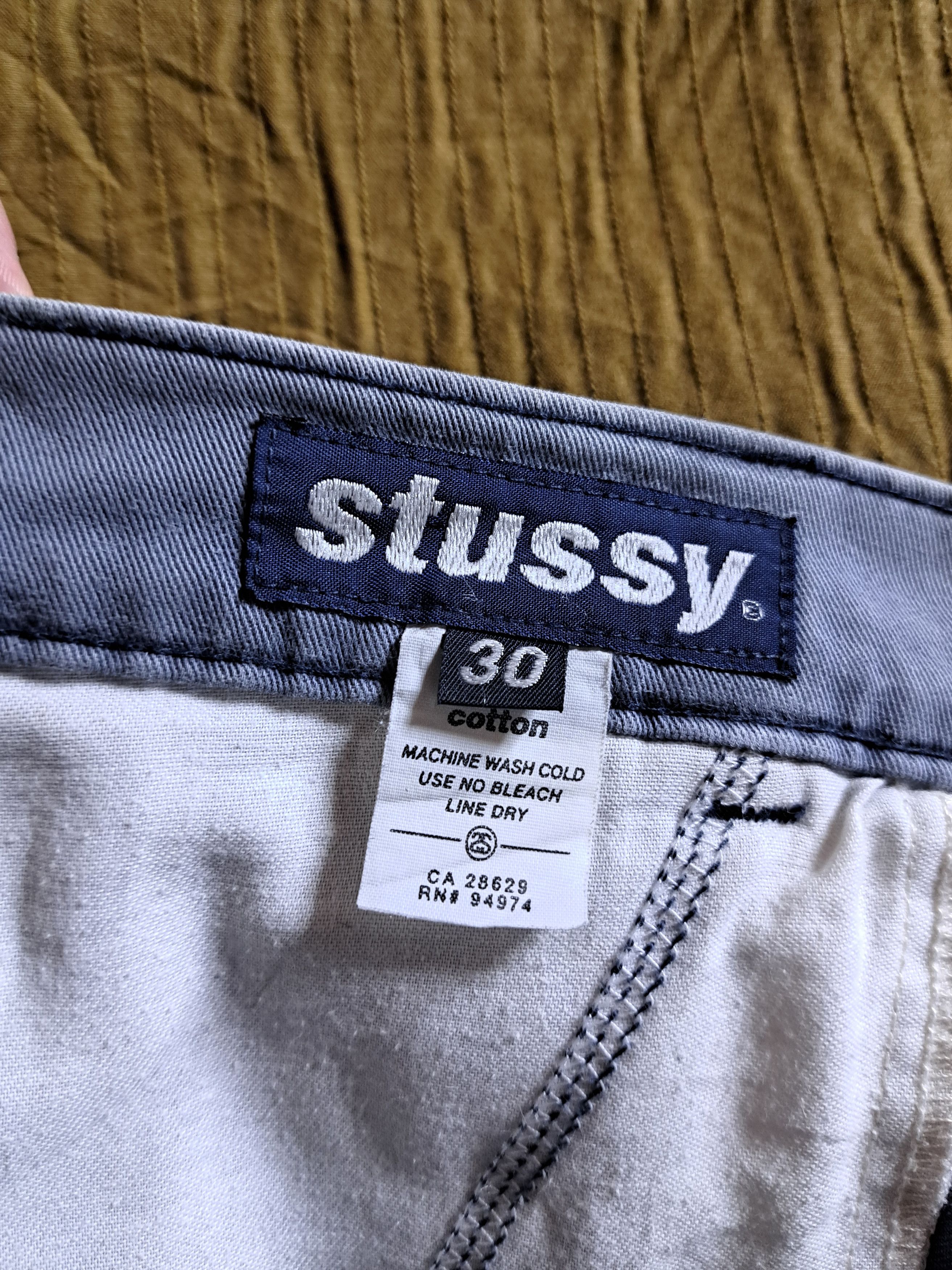 Stussy × Vintage Vintage 90s Stussy Jorts Shorts Size US 30 / EU 46 - 6 Thumbnail