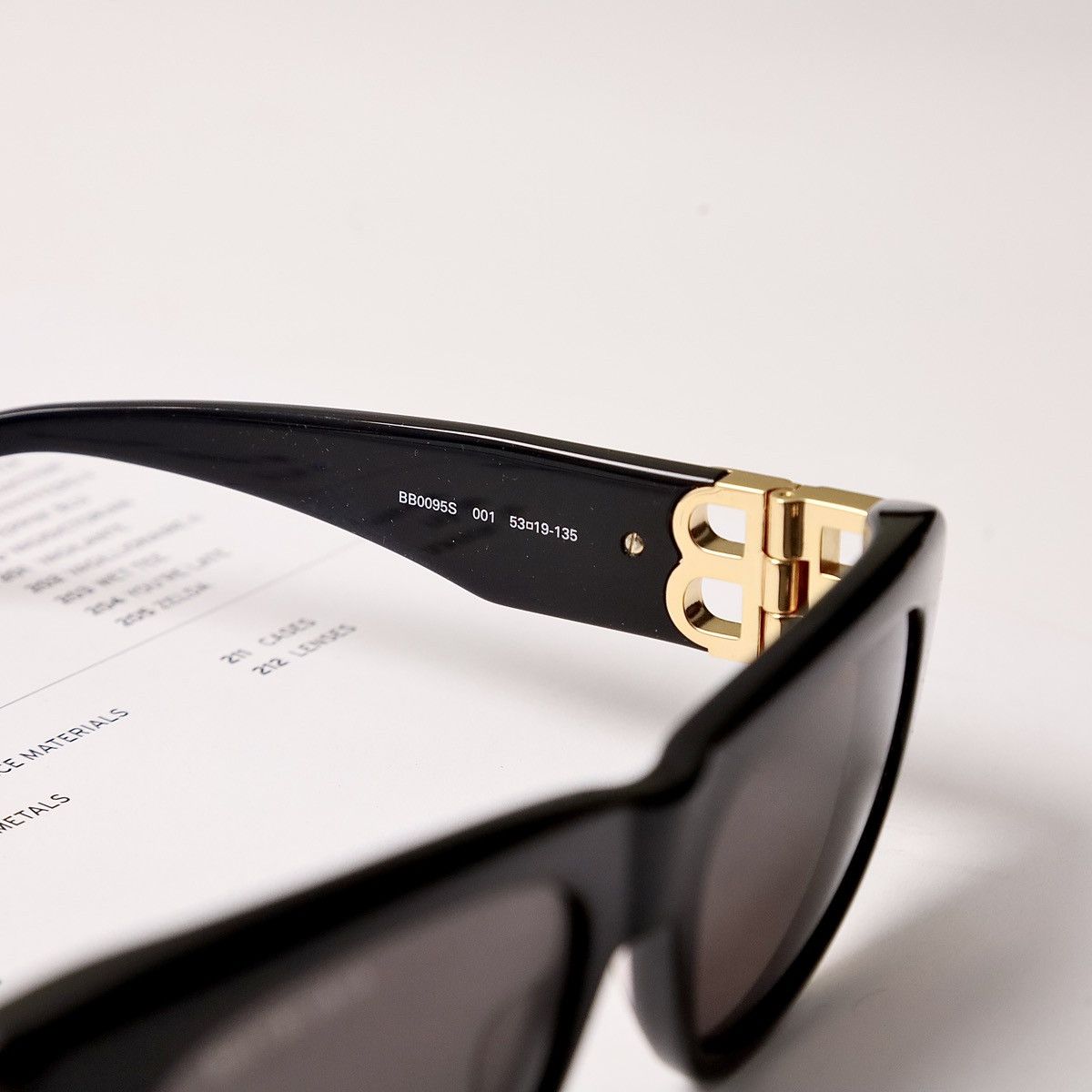 Balenciaga BALENCIAGA BB0095S SUNGLASSES Size ONE SIZE - 4 Thumbnail