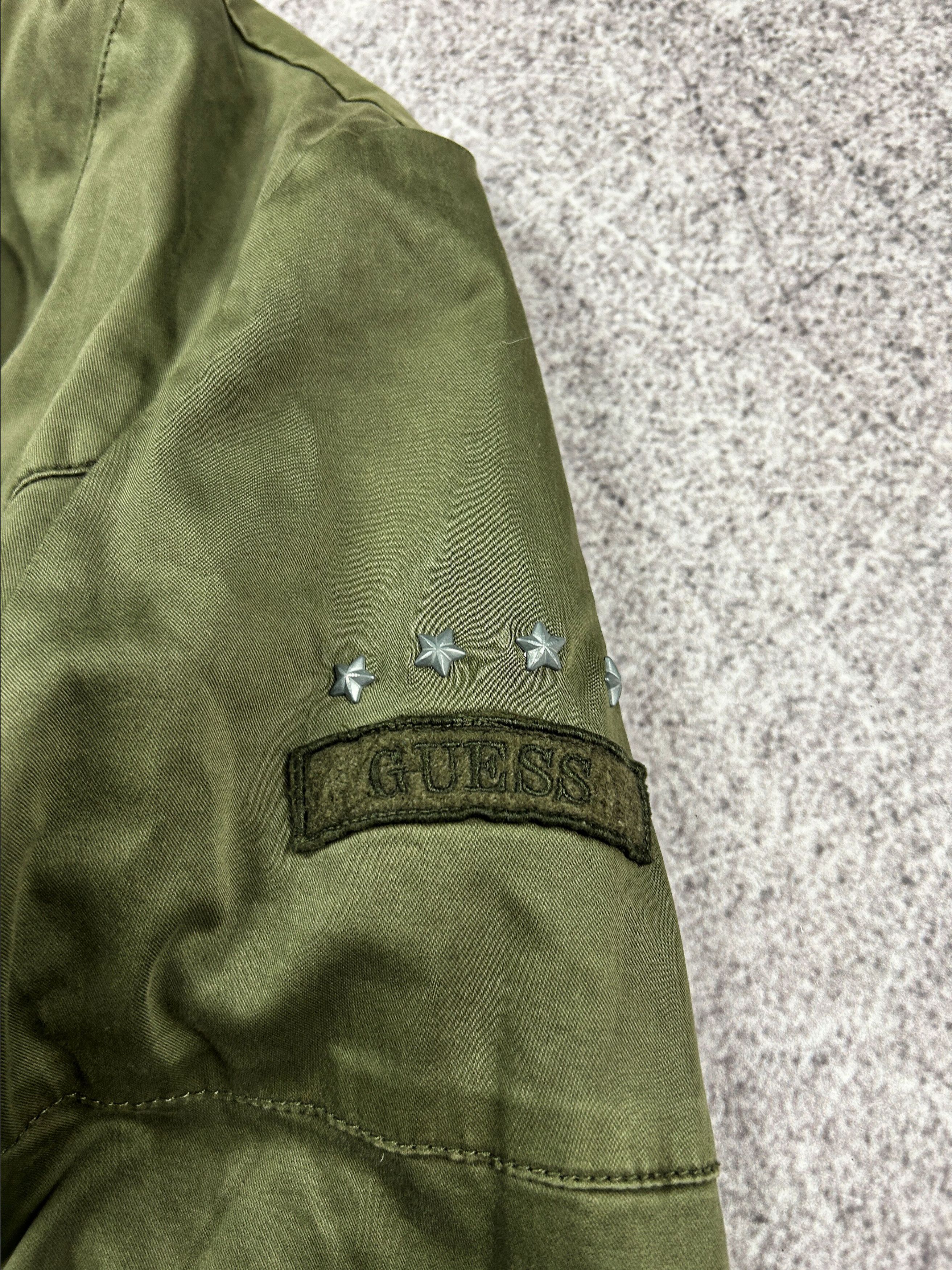 Guess VTG Archive Hysteric Glamour Style Military Cargo Jacket 90s Size US S / EU 44-46 / 1 - 4 Thumbnail
