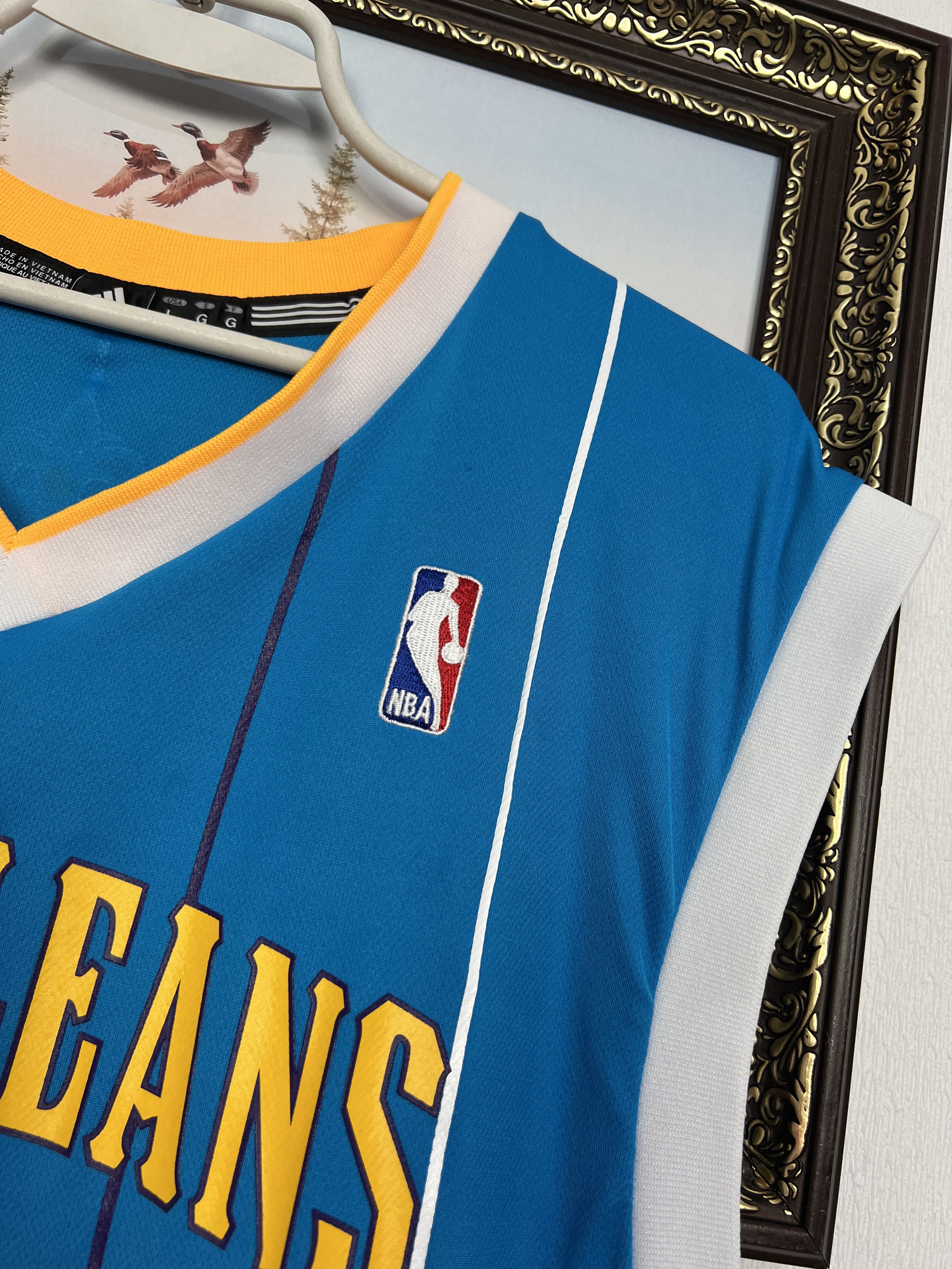 Adidas Vintage New Orleans Pelicans Paul NBA Jersey Trikot Shirt Size US L / EU 52-54 / 3 - 5 Thumbnail