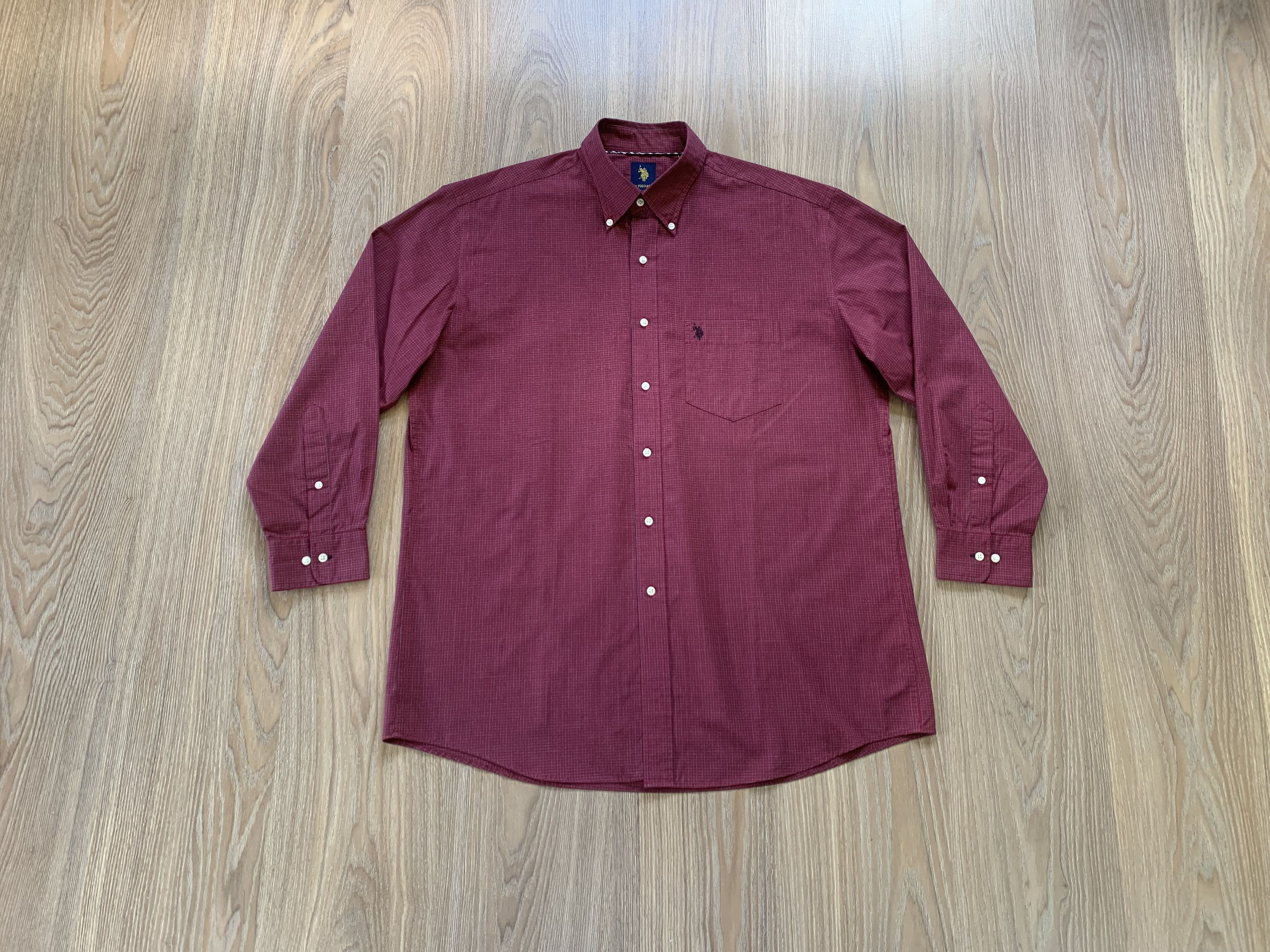 U.S. Polo Assn. US Polo ASSN Mens Long Sleeve Shirt Size US L / EU 52-54 / 3 - 1 Thumbnail