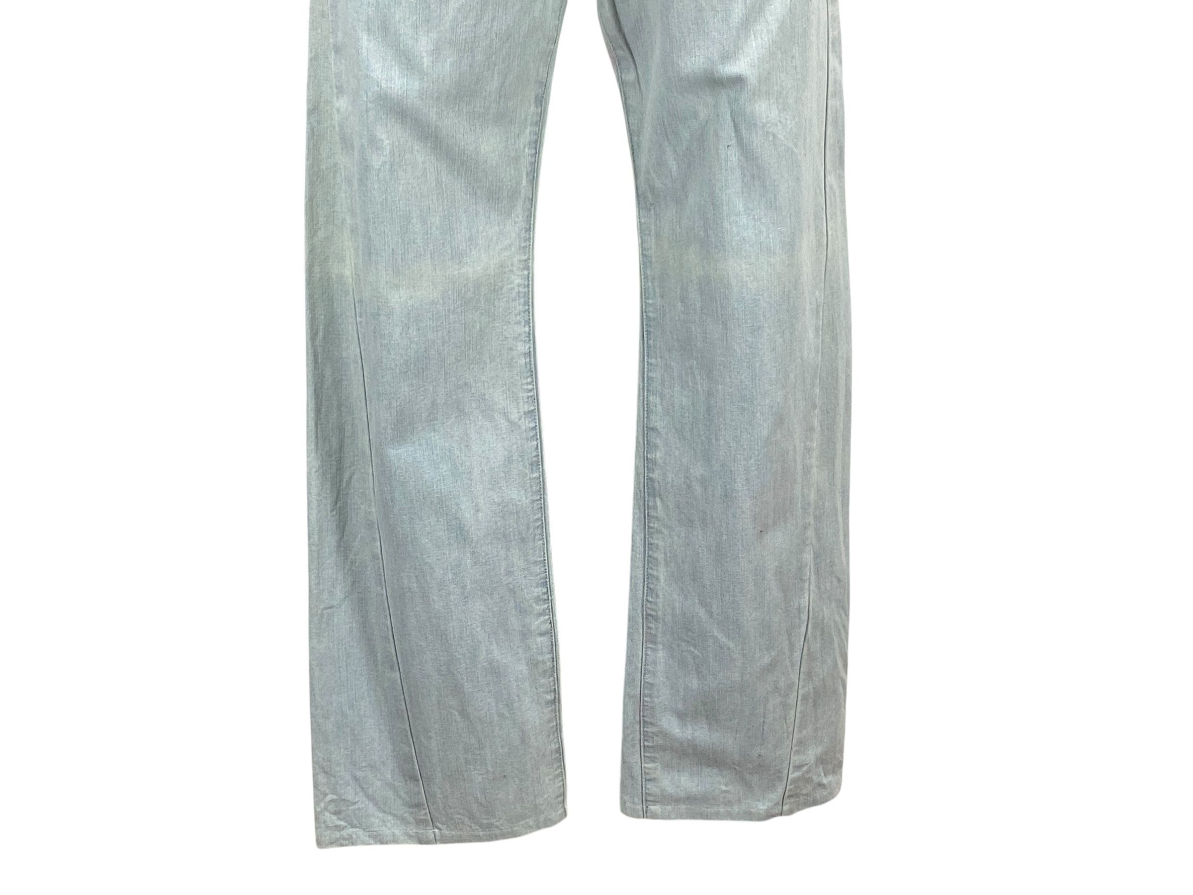Other Twisted Seam Flare Bootcut Denim Jeans Size 30" / US 8 / IT 44 - 4 Thumbnail