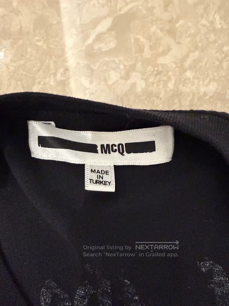 Alexander McQueen Alexander Mcqueen Black letter long dress Size XS / US 0-2 / IT 36-38 - 3 Thumbnail