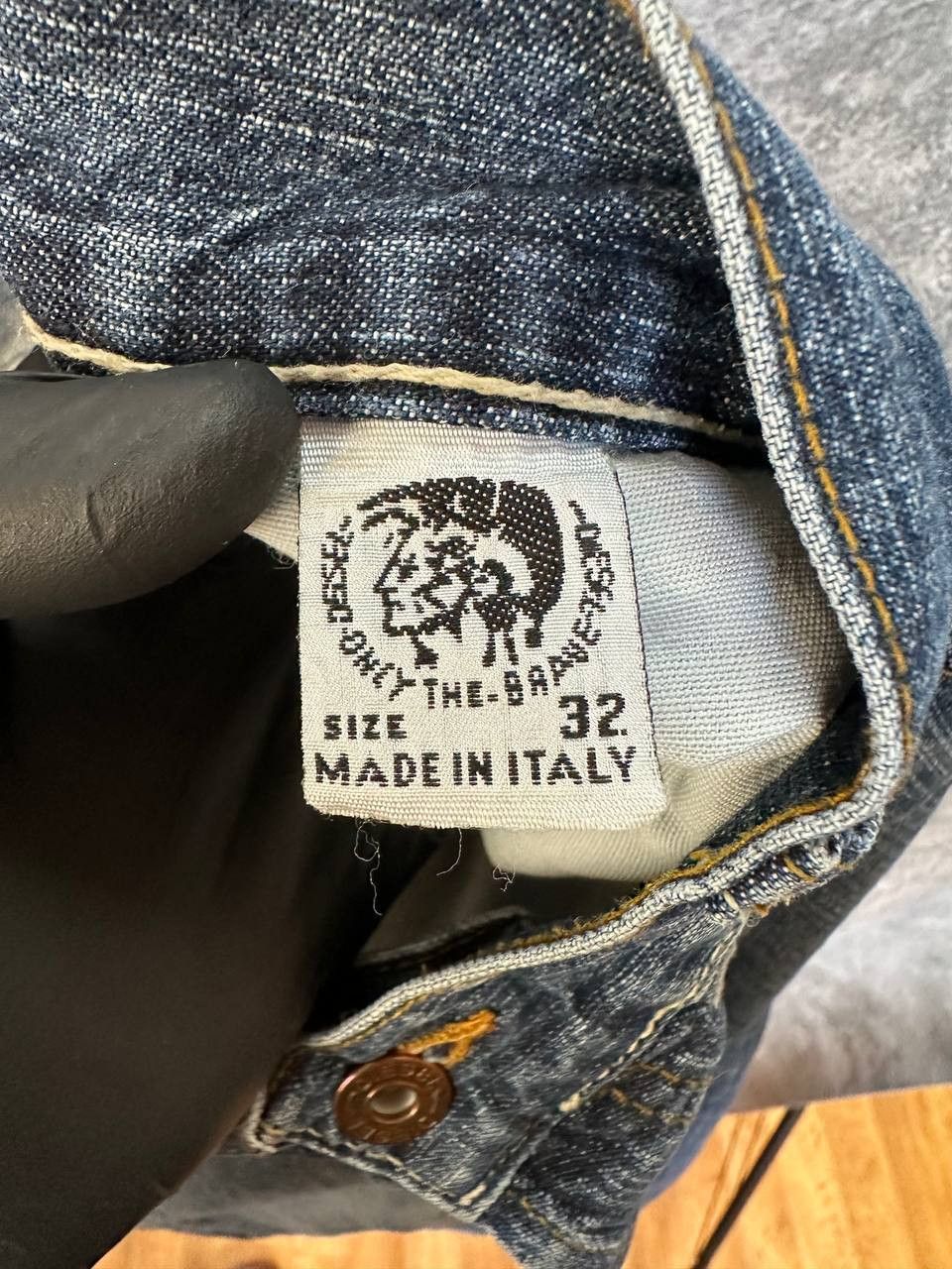 Diesel Diesel Jeans Denim Division Y2K Green Trim Made in Italy Size US 32 / EU 48 - 13 Thumbnail