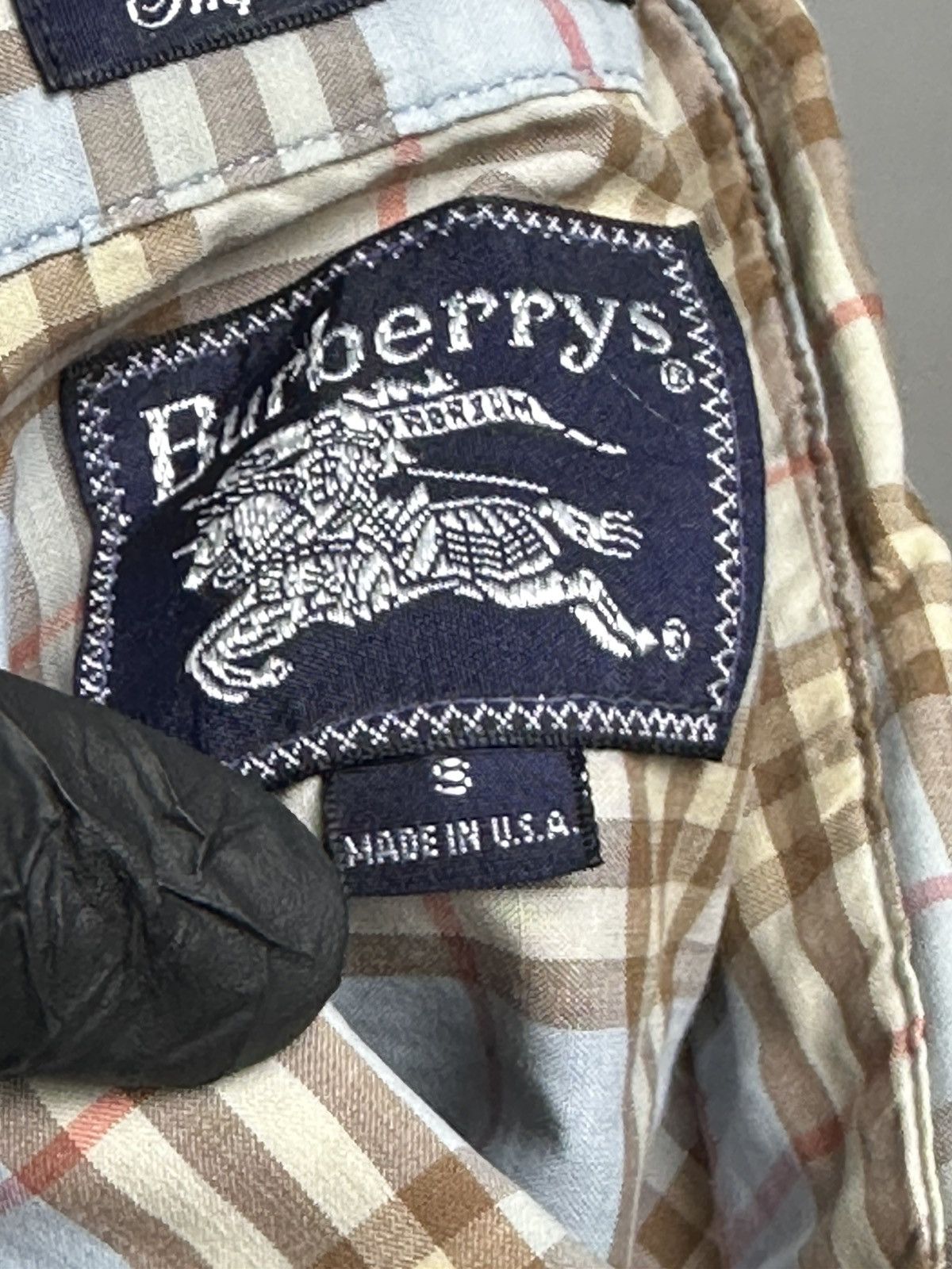 Burberry Prorsum 90’s Burberry Nova Check Button shirt Size US M / EU 48-50 / 2 - 7 Thumbnail