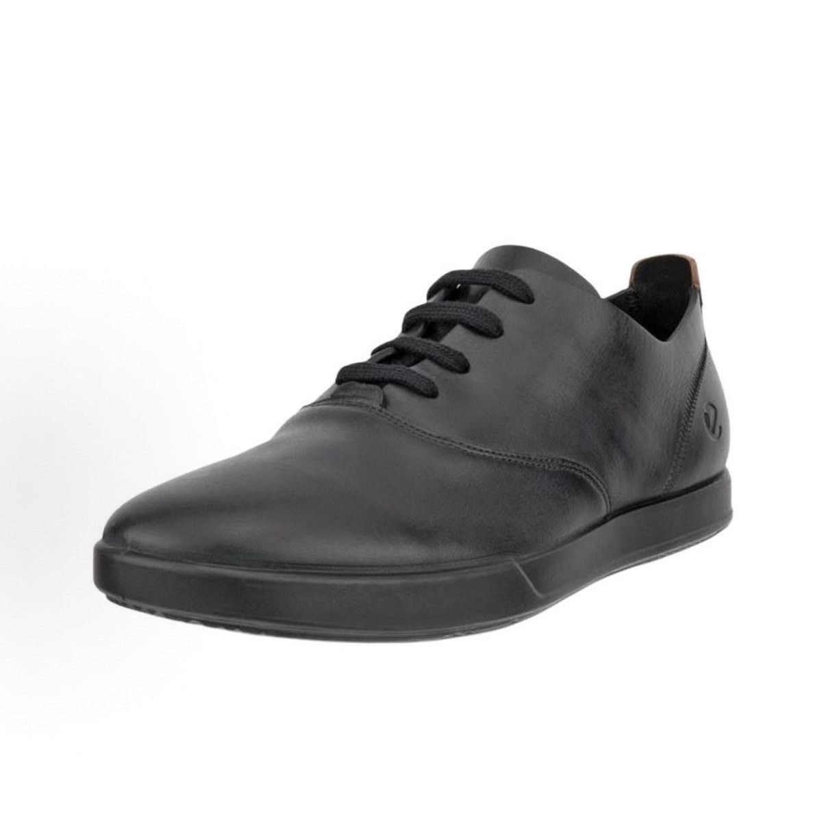 Ecco ECCO MEN'S 47 TRAVEL LACE UP SNEAKER BLACK LEATHER NIB 55110 Size US 13 / EU 46 - 1 Thumbnail