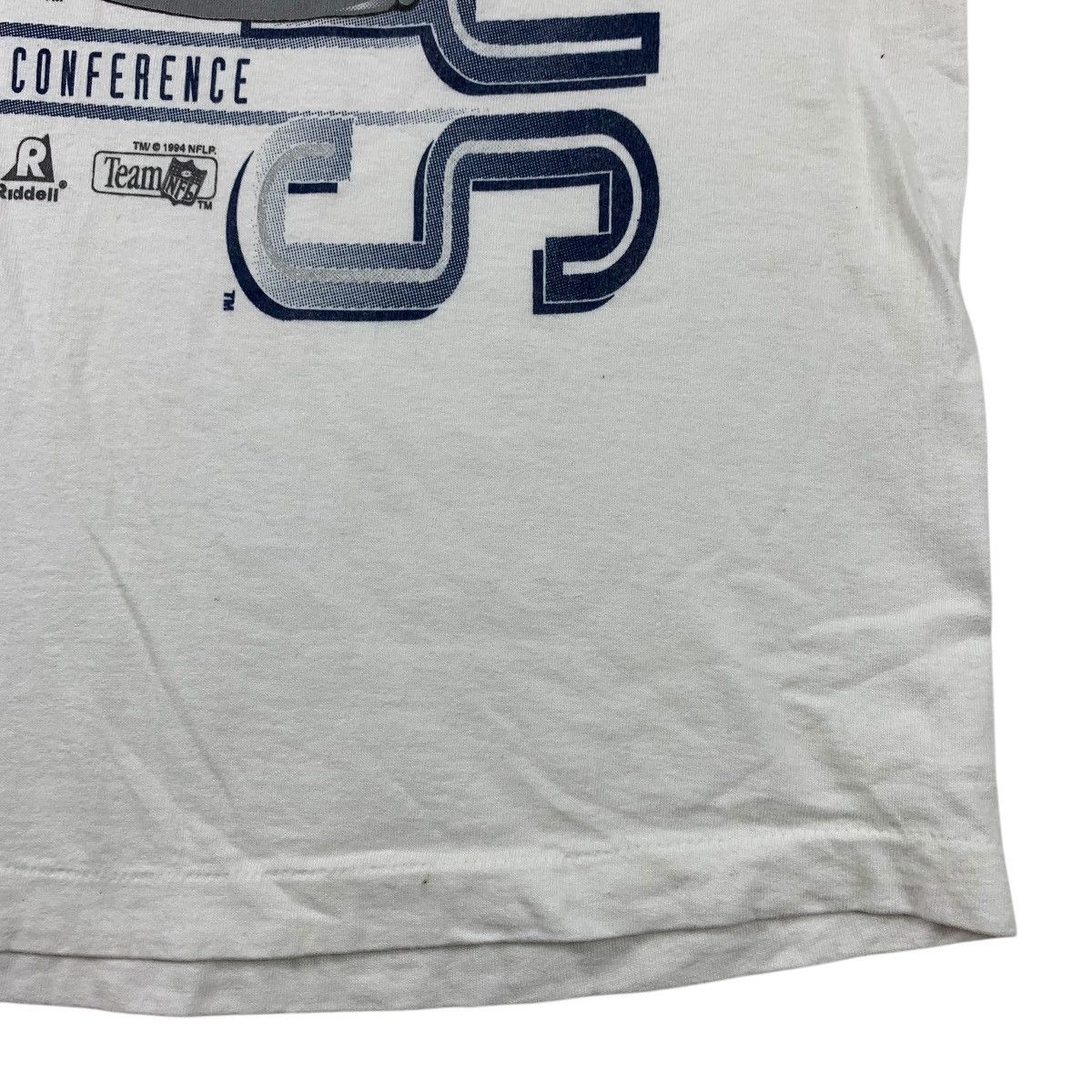 NFL Vintage 90s DALLAS COWBOYS NFL team big logo tee Size US L / EU 52-54 / 3 - 8 Thumbnail