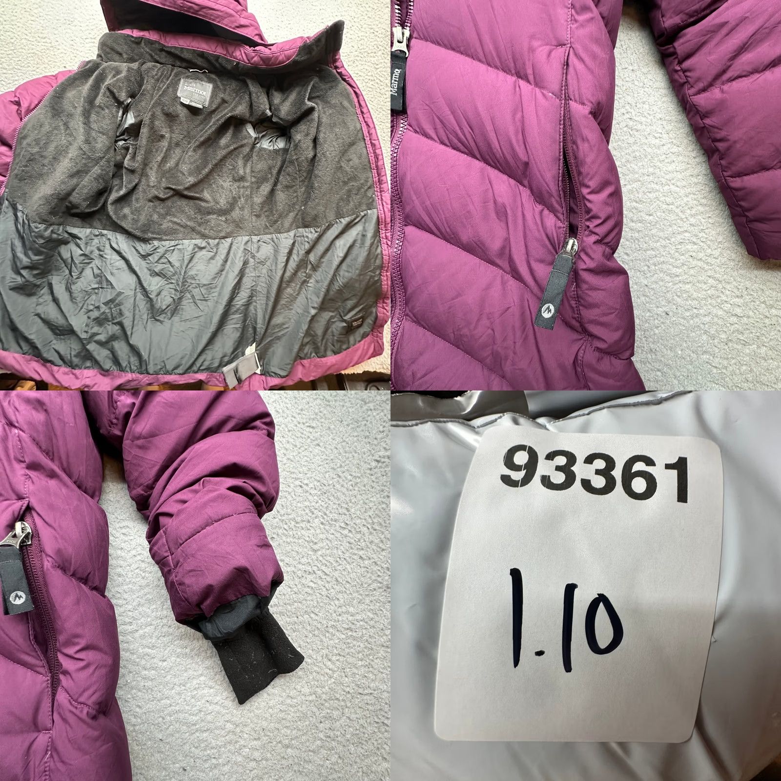 Marmot Marmot Montreaux 700 Fill Down Coat Jacket Womens Medium Purple Parka Fleece Long Hooded Full Zip Pockets Casual Autumn Winter Outdoors Mens? Ladies? Size S / US 4 / IT 40 - 10 Thumbnail