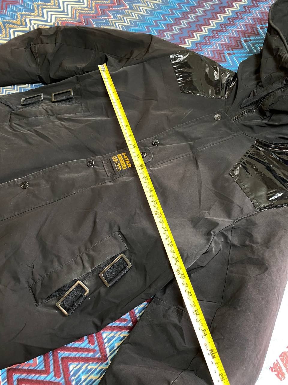 G-Star vintage black G-Star Raw logo Y2K jacket Streetwear Size US M / EU 48-50 / 2 - 15 Thumbnail