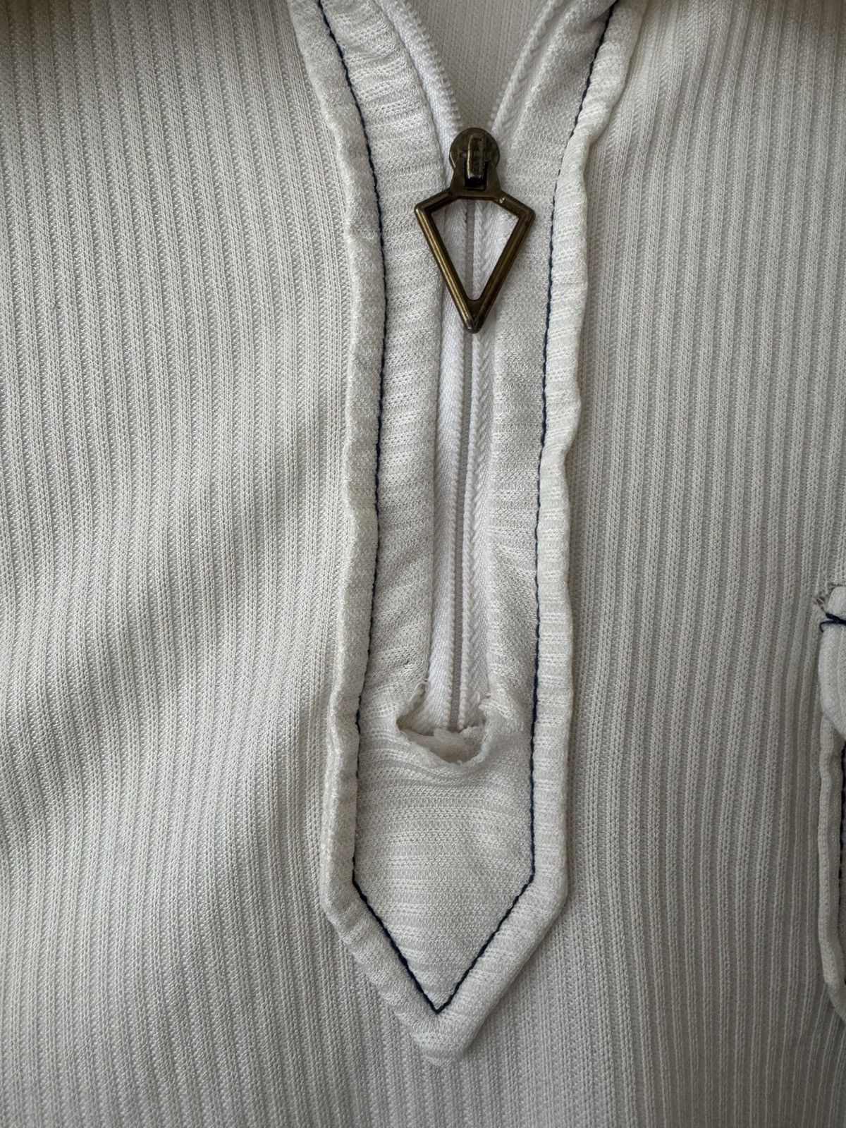 Vintage 1970s Vintage Zip Polo Size US L / EU 52-54 / 3 - 3 Thumbnail
