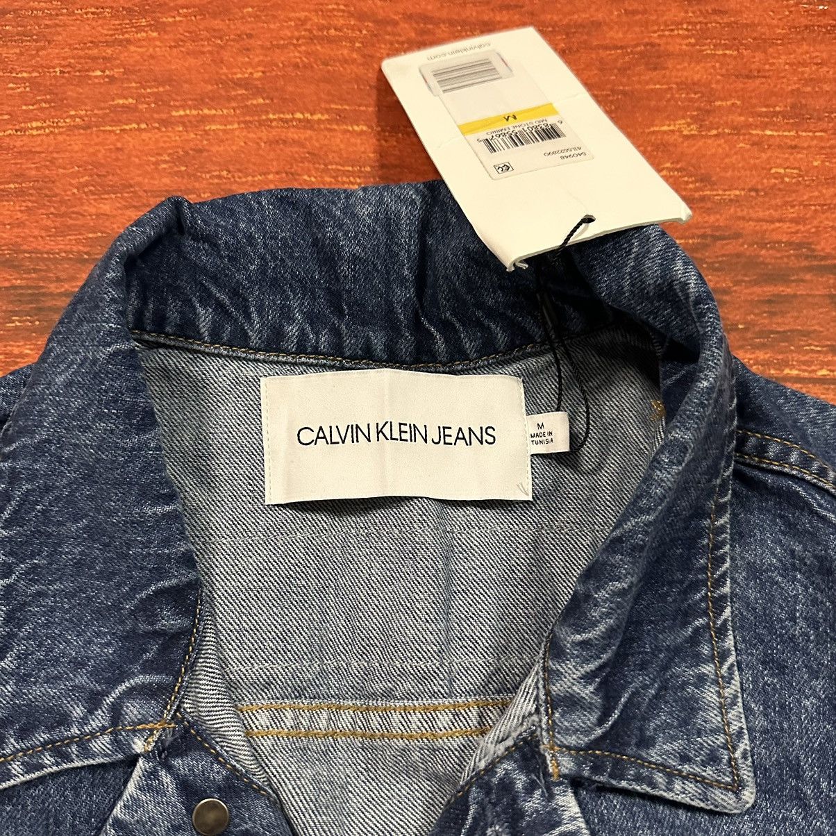 Calvin Klein 205W39NYC Brand NWT Rare Raf Era Calvin Klein Mountain Denim Jacket Size US M / EU 48-50 / 2 - 3 Thumbnail