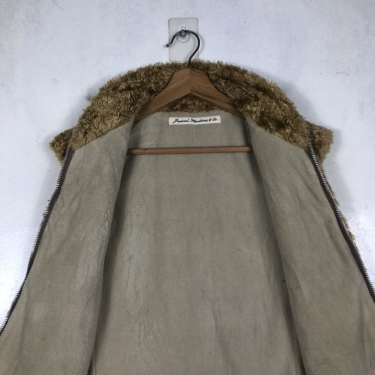 Japanese Brand 📌MINK FUR TANK TOP VEST BIKER JACKET JOURNAL STANDARD Size US M / EU 48-50 / 2 - 15 Thumbnail