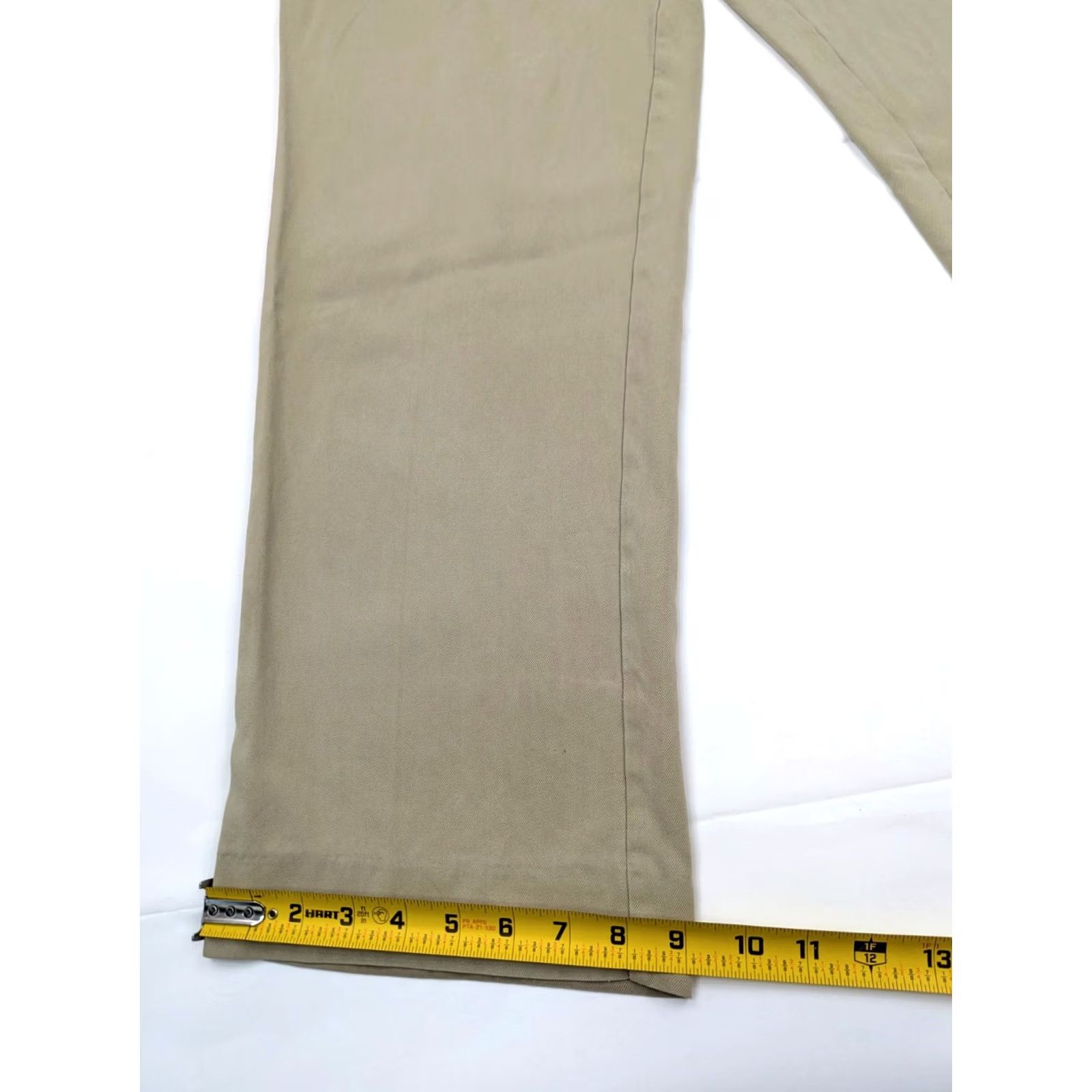 Tommy Bahama Tommy Bahama Pants Silk Pleated Beige Tan Golf 100% 38 (Fits 37x31) Men’s Size US 37 - 3 Thumbnail