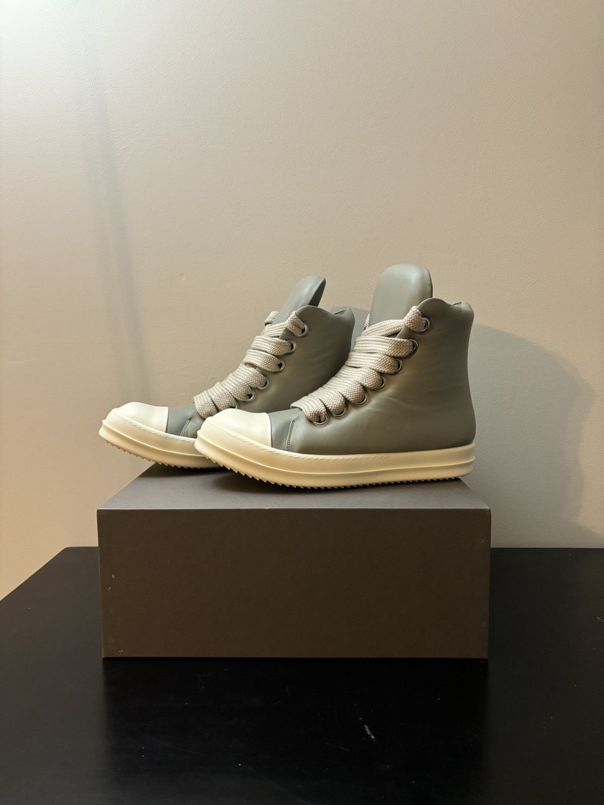 Rick Owens Rick Owens Mainline Padded Hollywood Jumbolace Ramones Size US 14 / EU 47 - 1 Thumbnail