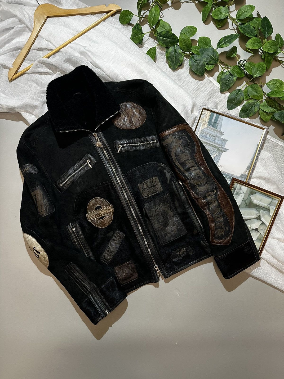Other RARE 70s’ Archive Crea Keren france aviator jacket sheepskin Size US S / EU 44-46 / 1 - 2 Thumbnail
