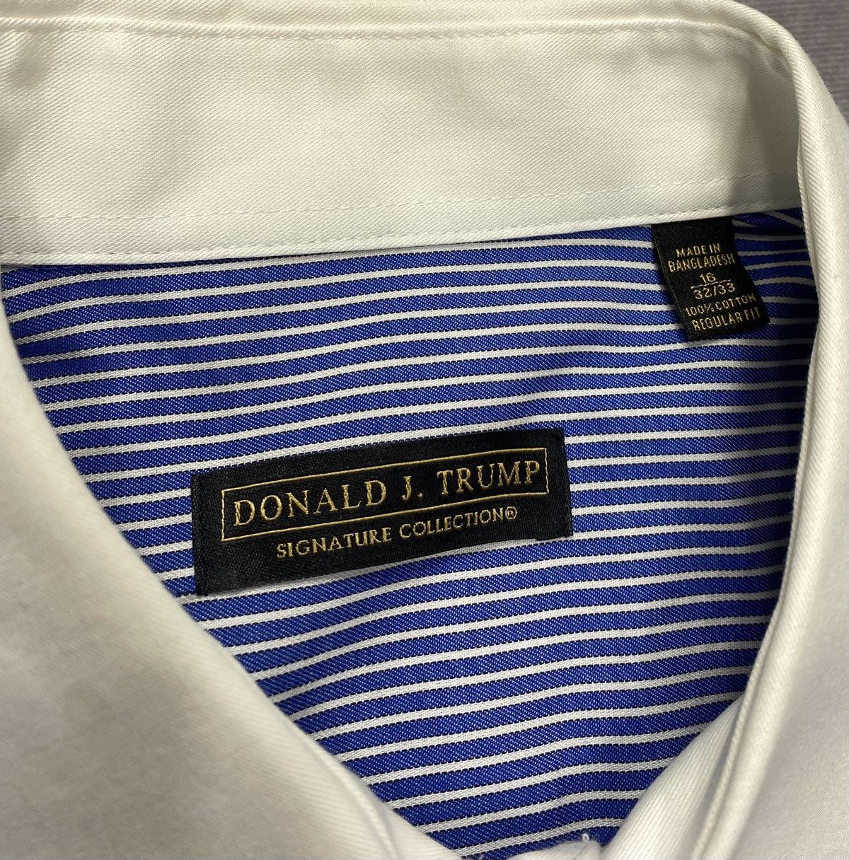 Donald Trump 90’s Vintage Donald J. Trump Signature Collection Button Up Size US L / EU 52-54 / 3 - 4 Thumbnail