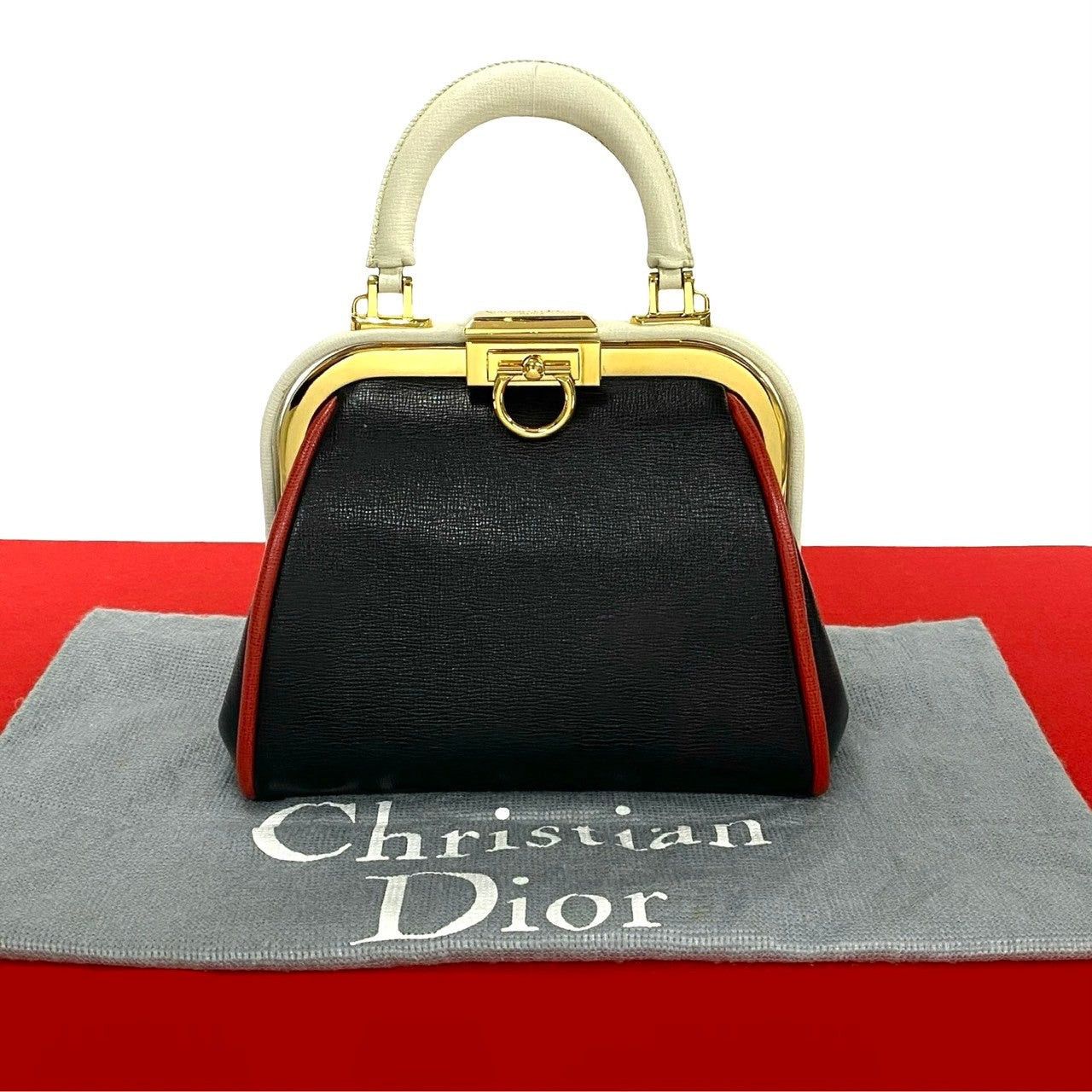 Dior Dior Handbag Black Leather Size ONE SIZE - 1 Thumbnail