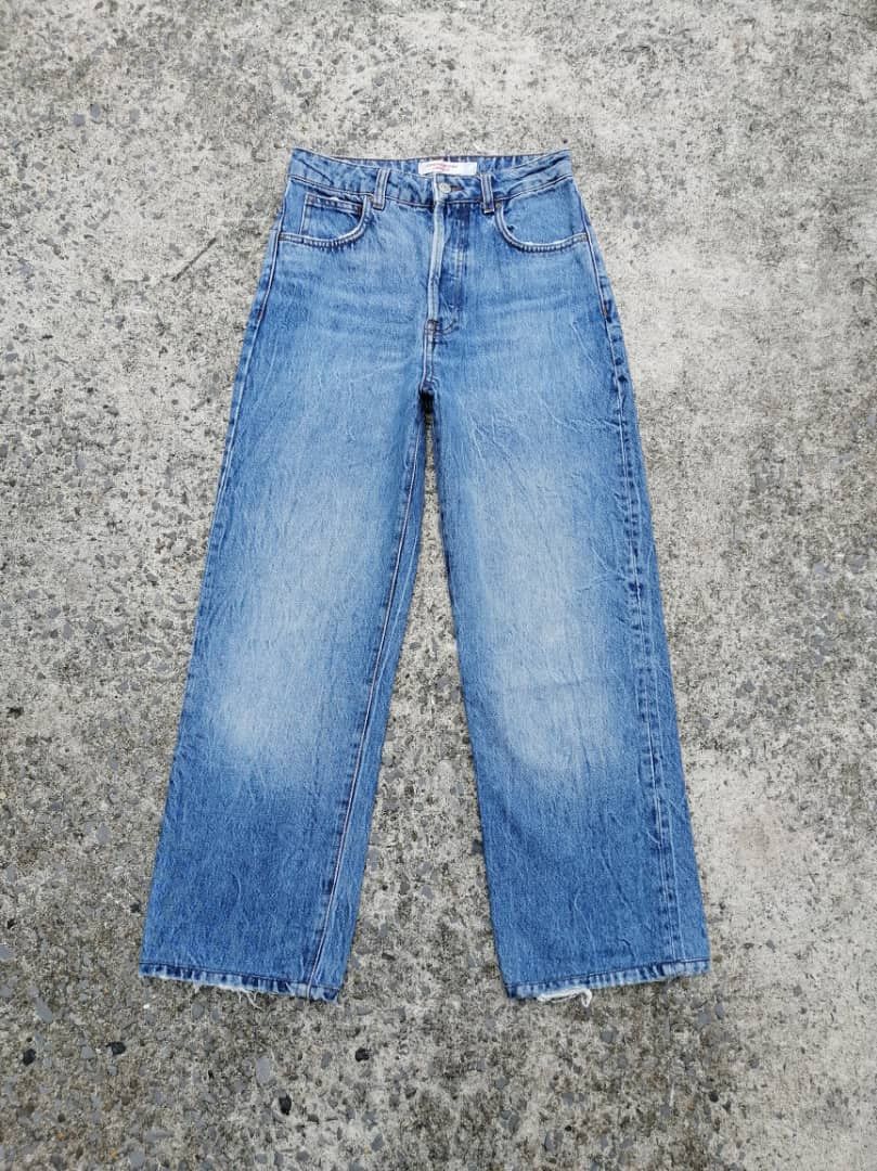 Designer × Mango Leandra Medine X Mango FW19 Collection Denim Jeans Size 26" / US 2 / IT 38 - 1 Thumbnail