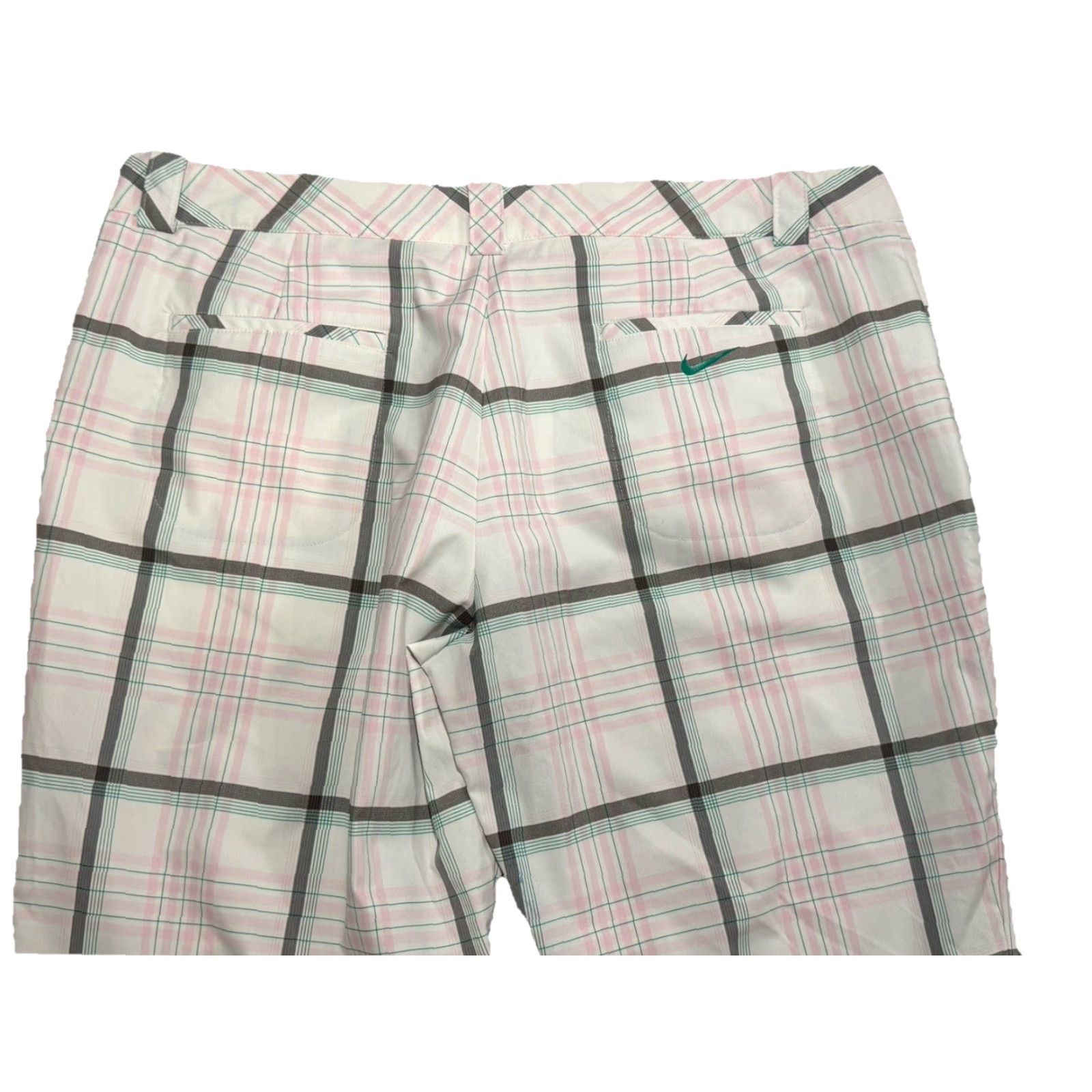 Nike Nike Golf Dri-FIT Tour Performance Pants Womens 14 Plaid Stretch 37 x 29 Multicolor Inseam 29 Zip Casual Golf Pants Women Size 36" / US 14 / IT 50 - 7 Thumbnail