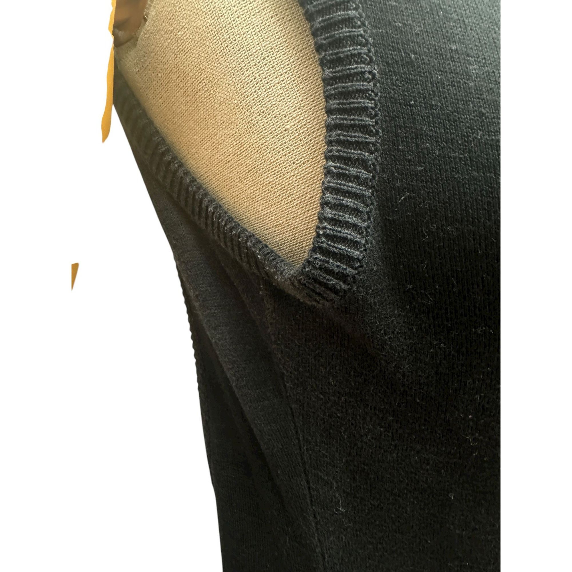Alaia Black Cotton Knit Dress Size S / US 4 / IT 40 - 6 Thumbnail