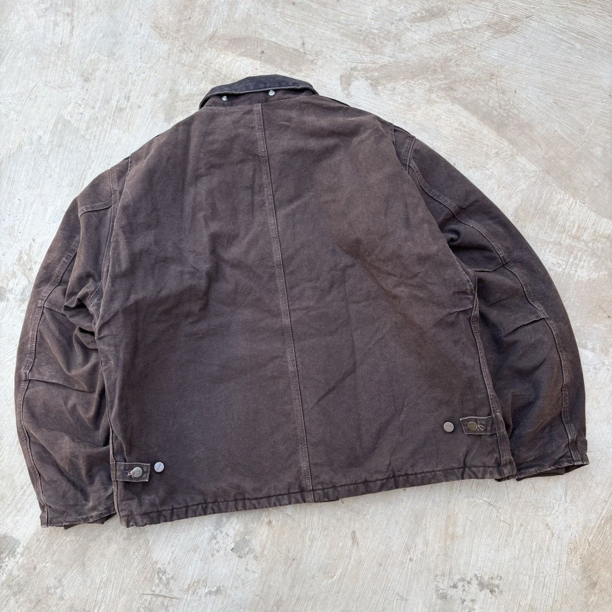 Carhartt Vintage 90s Sunfaded Carhartt Crop Arctic Tall Jacket Size US XXL / EU 58 / 5 - 7 Thumbnail