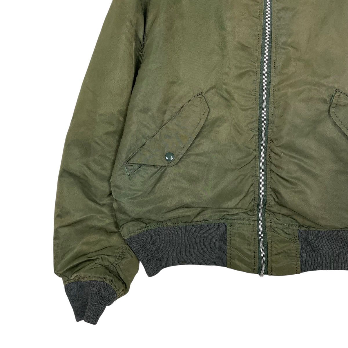 Alpha Industries Vintage 70S Alpha Industries USAF L-2B Flight Jacket Size US L / EU 52-54 / 3 - 3 Thumbnail