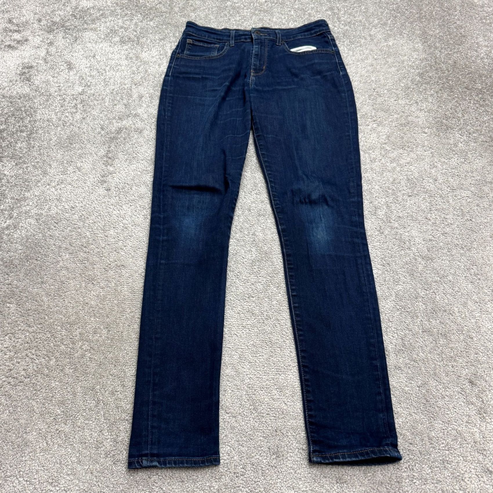 Levi's Levi's 721 High Rise Skinny Denim Jeans Womens Dark Wash Black 30x31 Stretch Regular 5-Pocket City Streetwear Mens Size 29" - 2 Thumbnail
