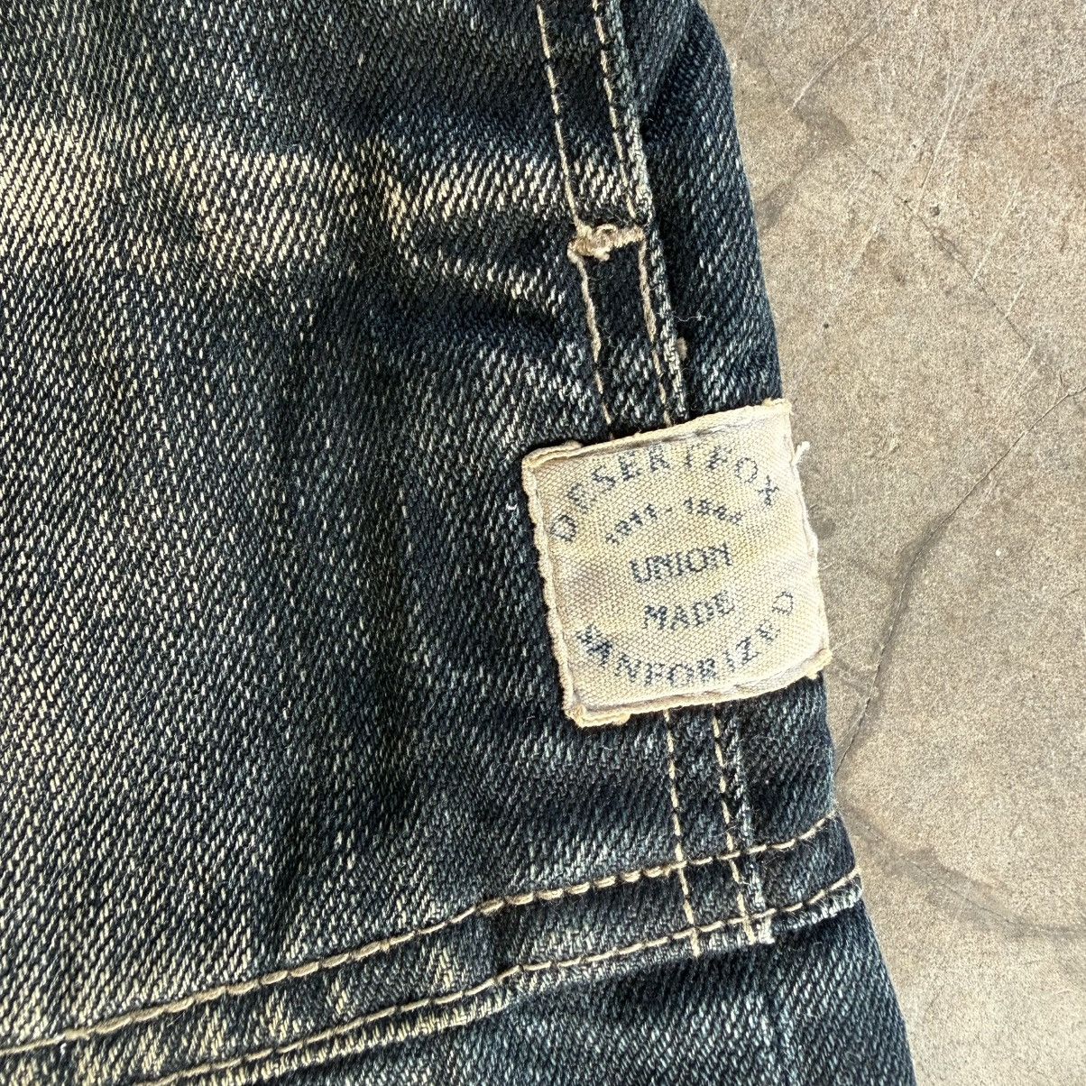 PPFM W31 Vintage PPFM The Desert Fox Rusty Distressed Denim Jeans Size US 31 - 7 Thumbnail