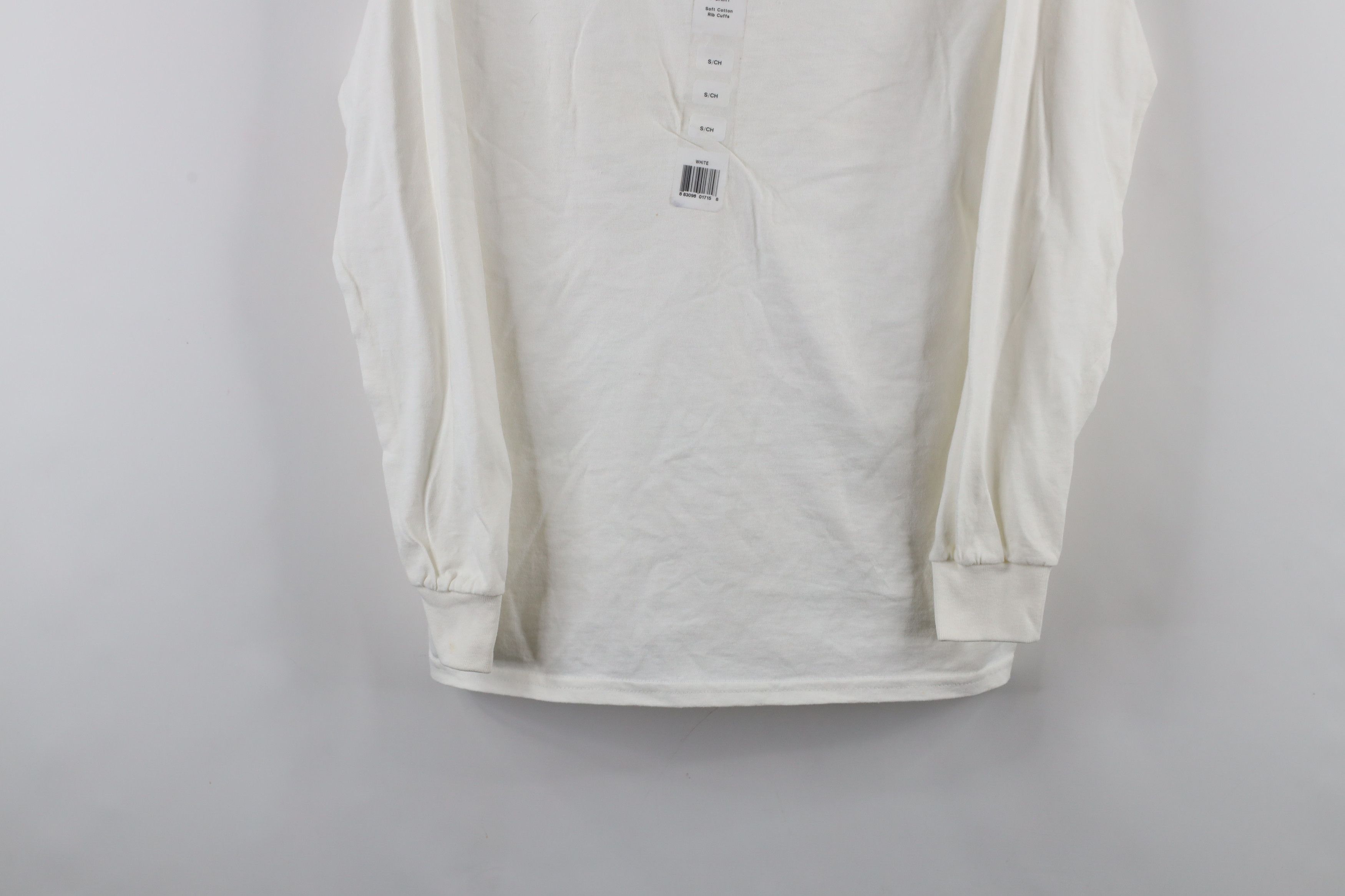 Vintage Deadstock Vintage Y2K Streetwear Long Sleeve T-Shirt White Size US S / EU 44-46 / 1 - 3 Thumbnail