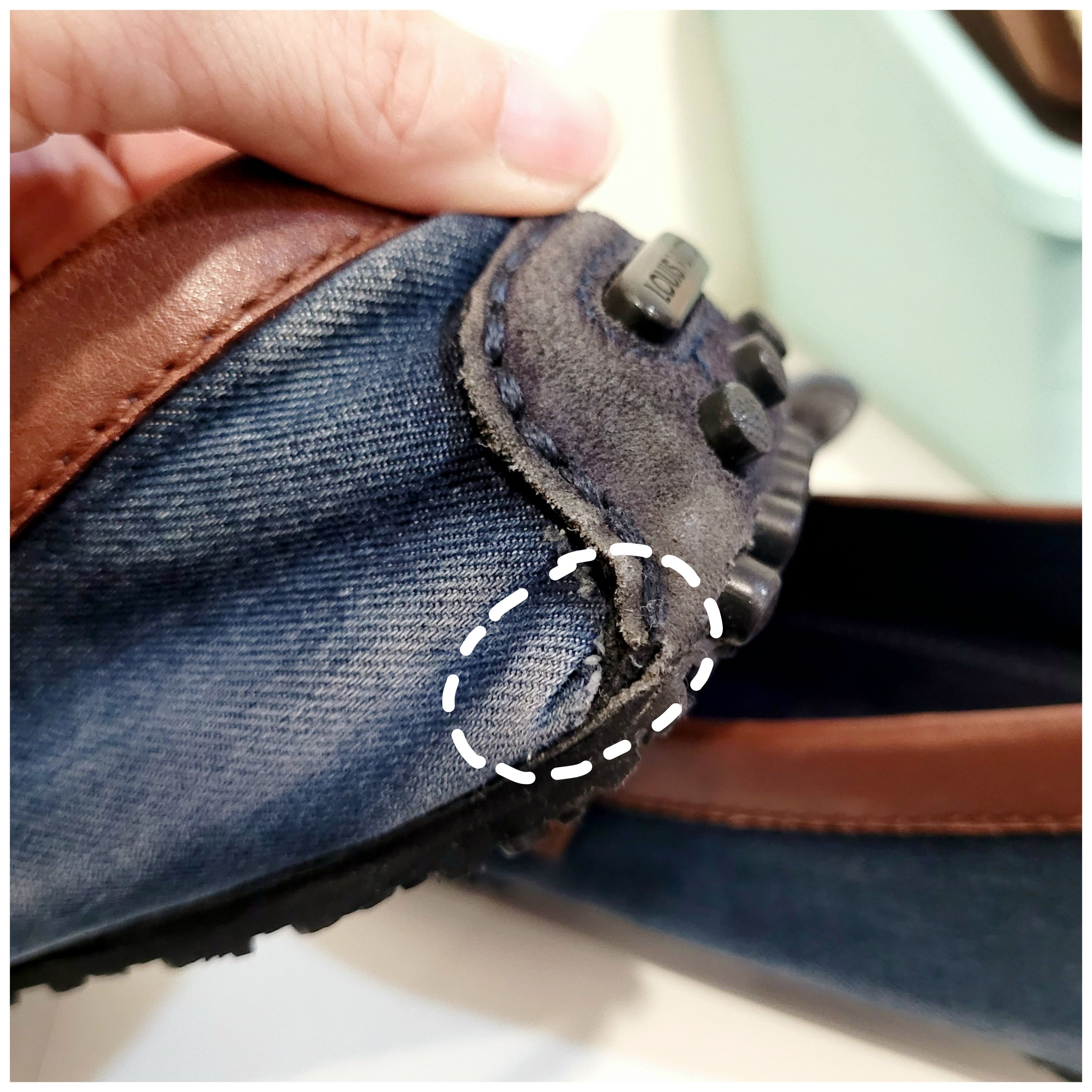 Louis Vuitton Louis Vuitton Hockenheim Denim Moccasin Loafer Size US 9 / EU 42 - 13 Thumbnail