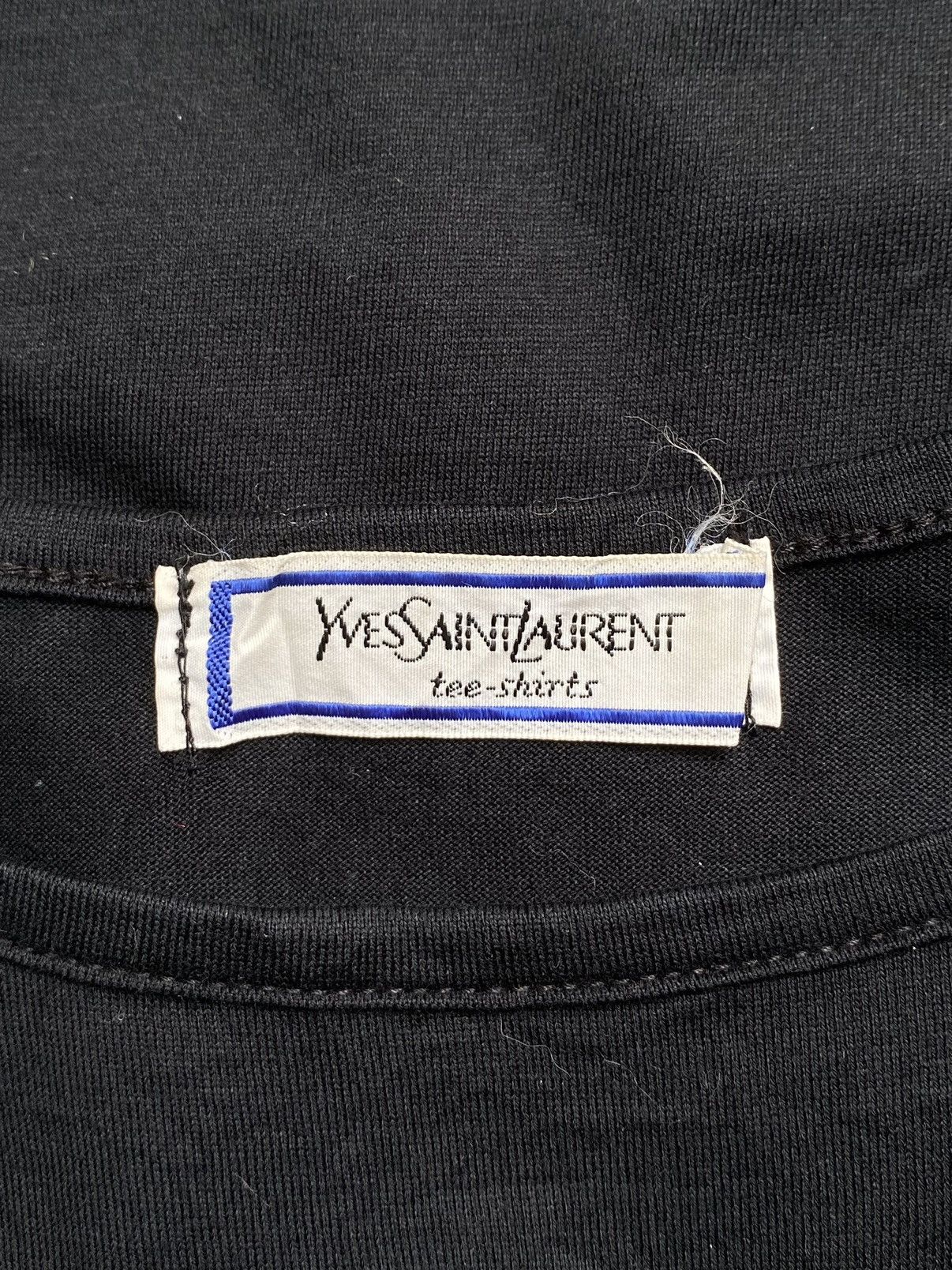 Yves Saint Laurent YSL Yves Saint Laurent Black T-shirt Size US XS / EU 42 / 0 - 11 Thumbnail
