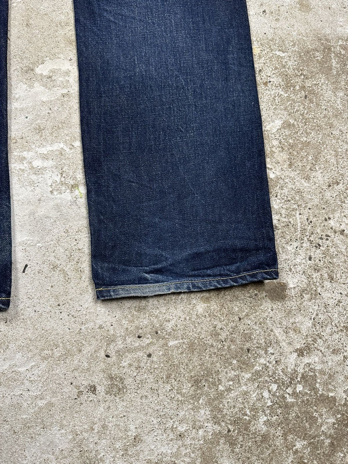 ‼️ Uniqlo All Made in Japan Selvedge Navy Denim Pants