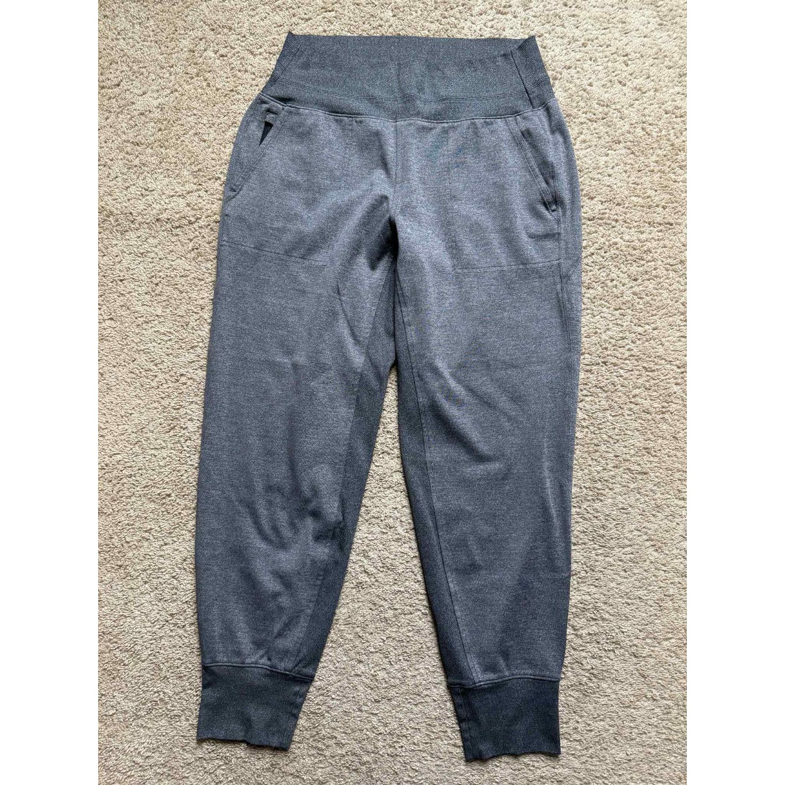 Athleta Athleta Venice High Waisted Jogger Pants Shadow Grey Medium Size 28" / US 6 / IT 42 - 3 Thumbnail
