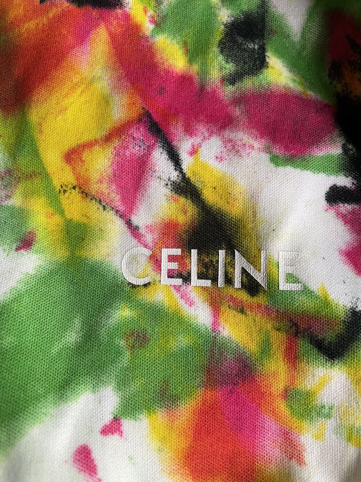 Celine Celine Multicolor Tie Dye Zip Jacket Size US XXL / EU 58 / 5 - 2 Thumbnail